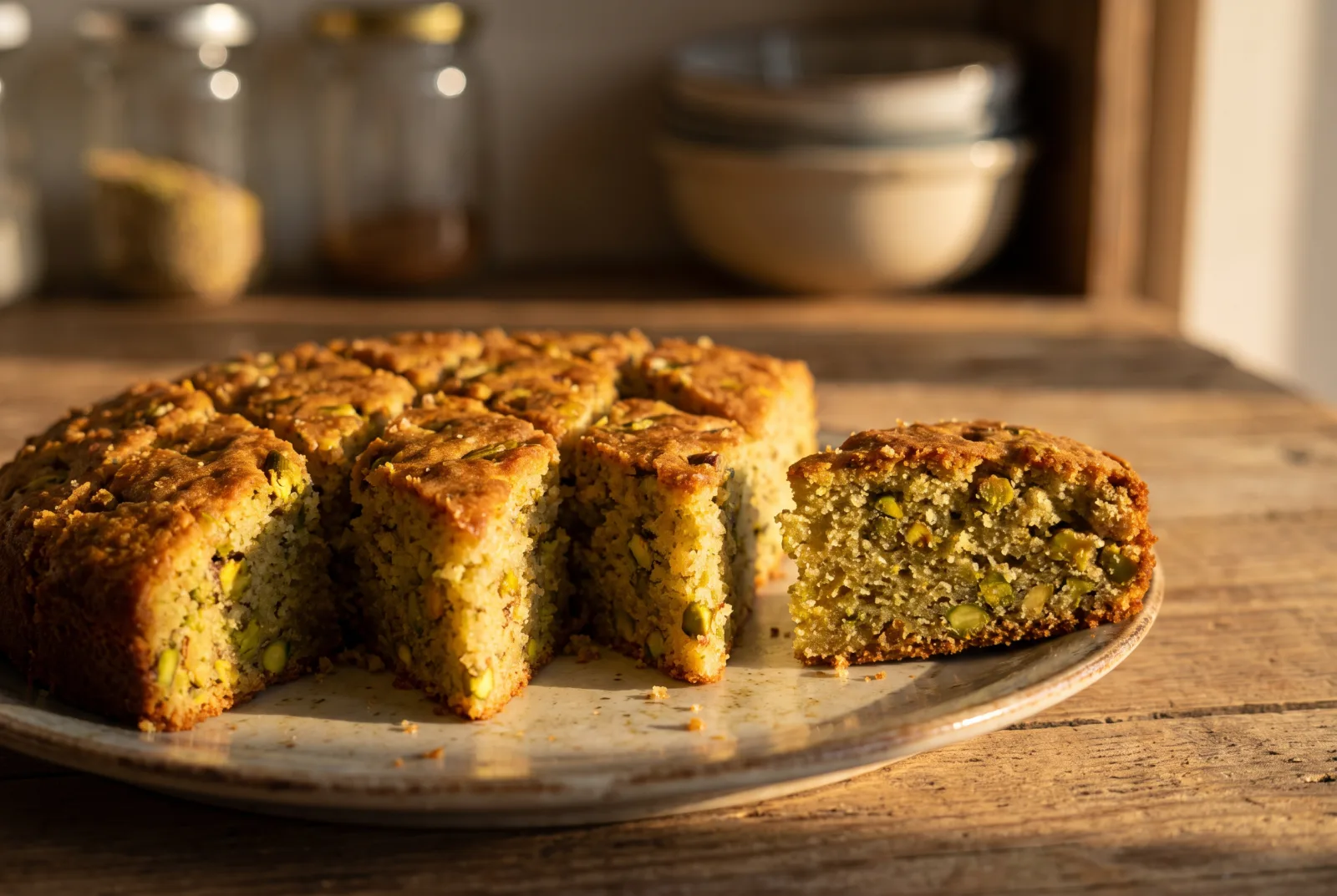 Pistachio Cake — Turkish Antep Pistachio Recipe
