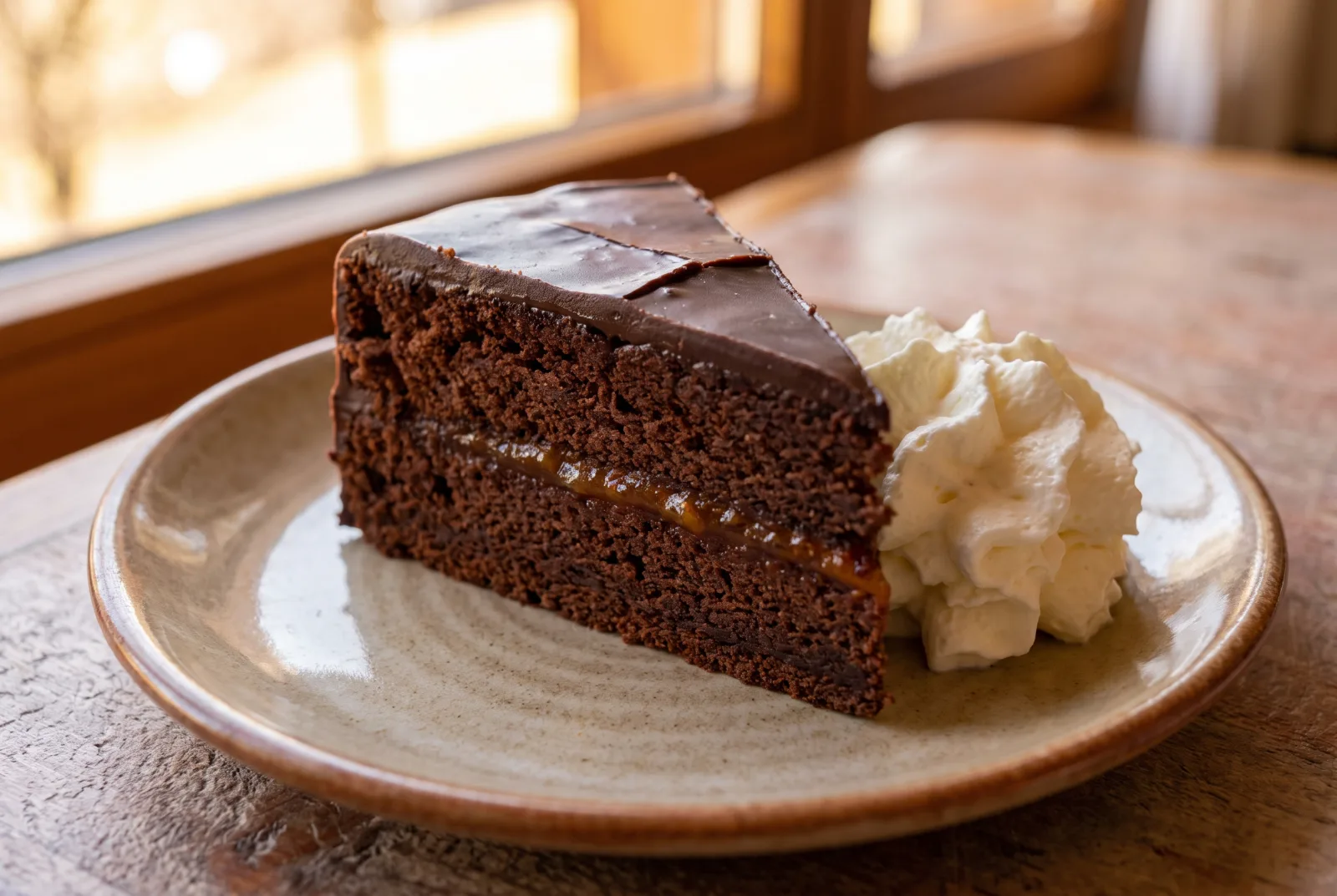 Sachertorte — Austrian Chocolate Cake with Apricot Jam