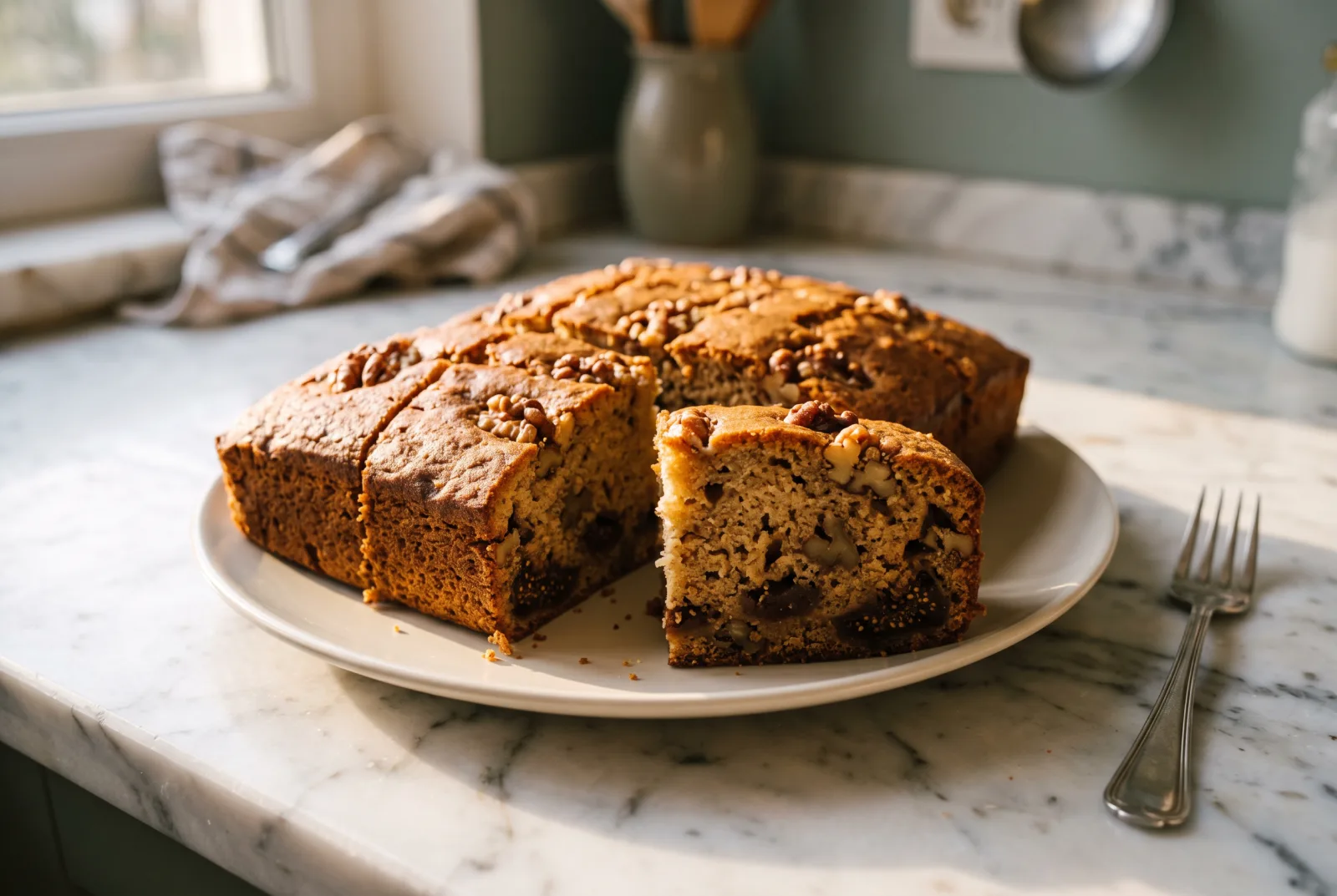 Fig and Walnut Cake