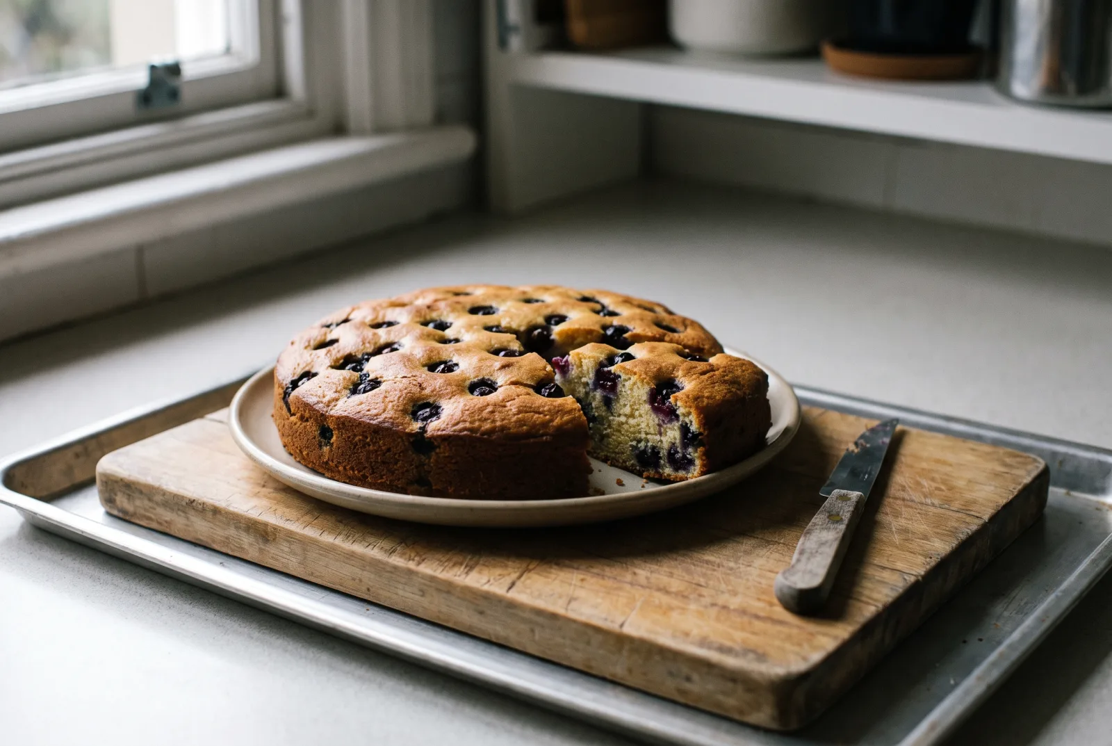 Blueberry Lemon-Zest Cake | A Light, Refreshing Bake