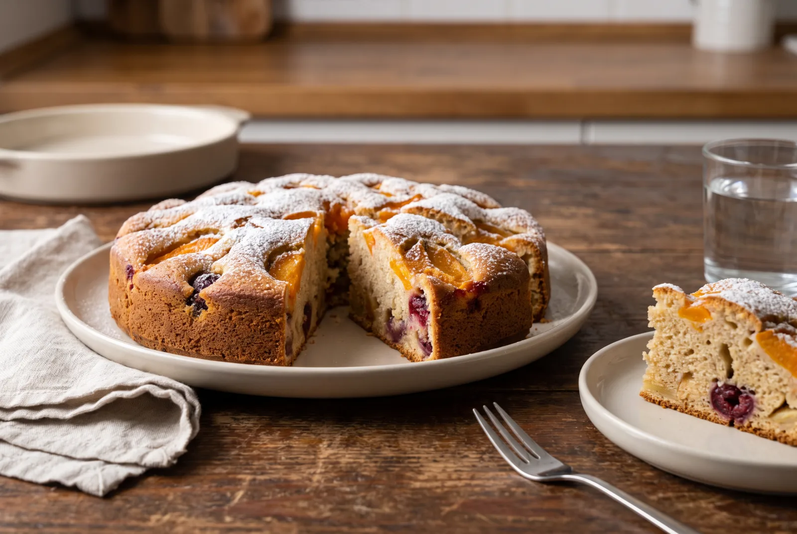 Fresh Fruit Cream Cake — Bakery-Style Celebration Dessert