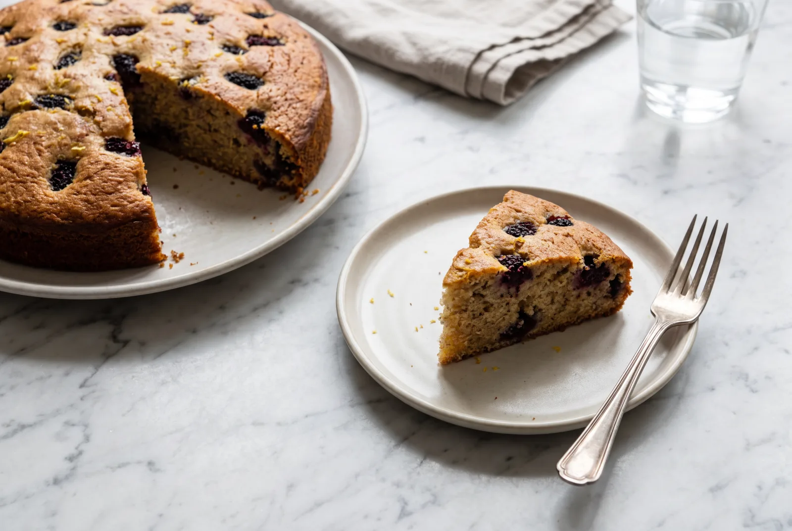 Mulberry Cake — Light Summer Fruit Cake