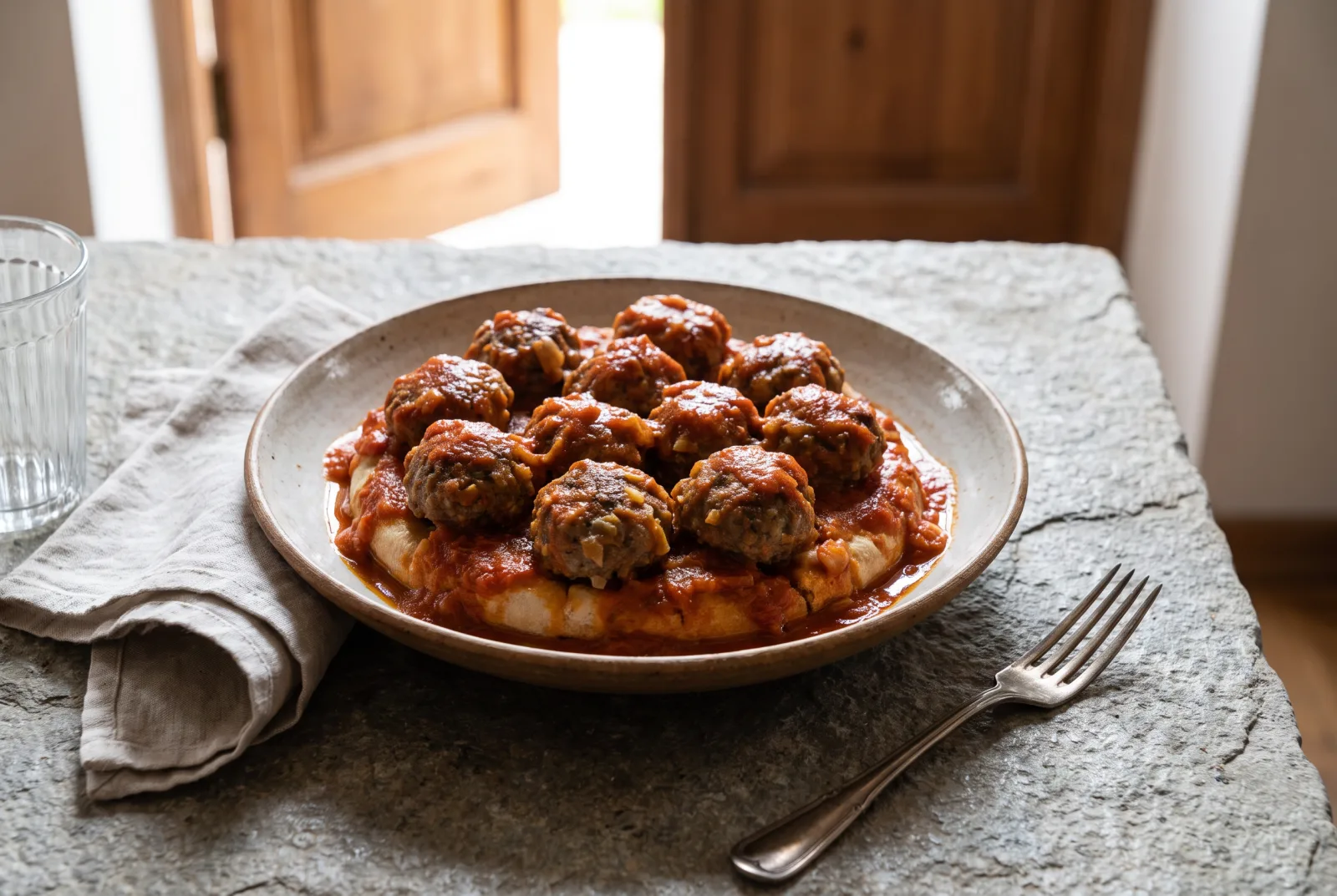 Islak Köfte — Istanbul-Style Saucy Turkish Meatballs