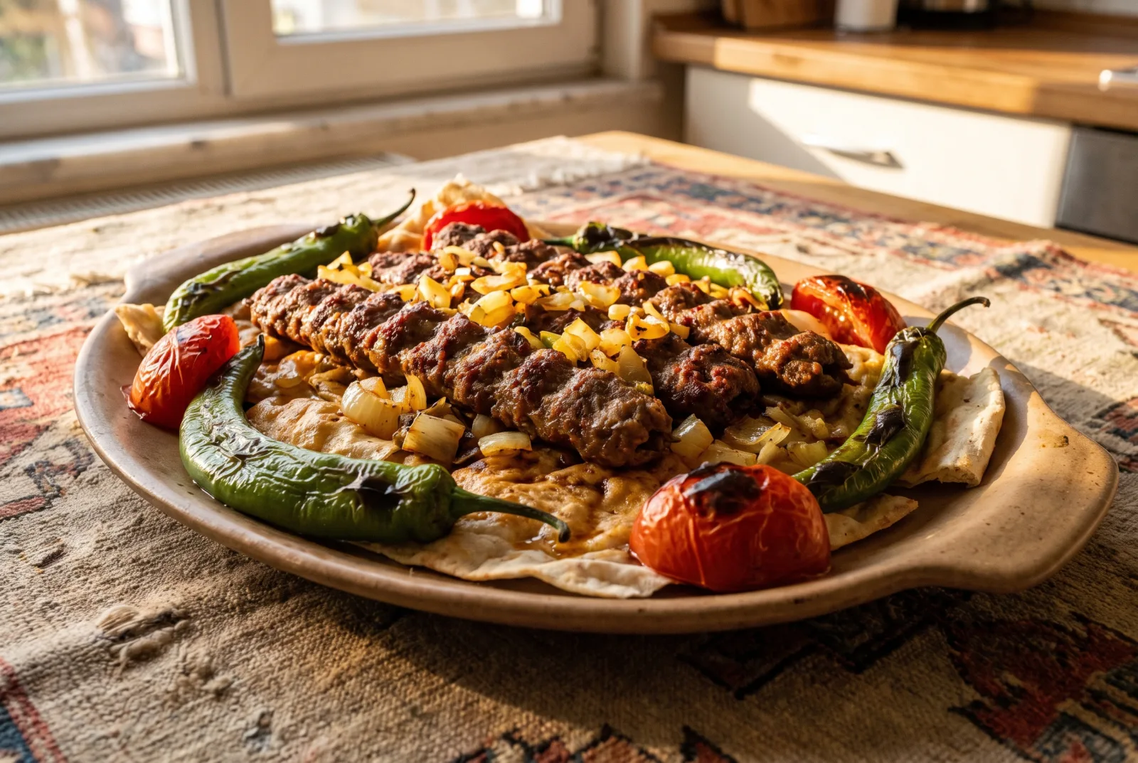 Urfa Kebab — Mild Skewer-Grilled Kebab