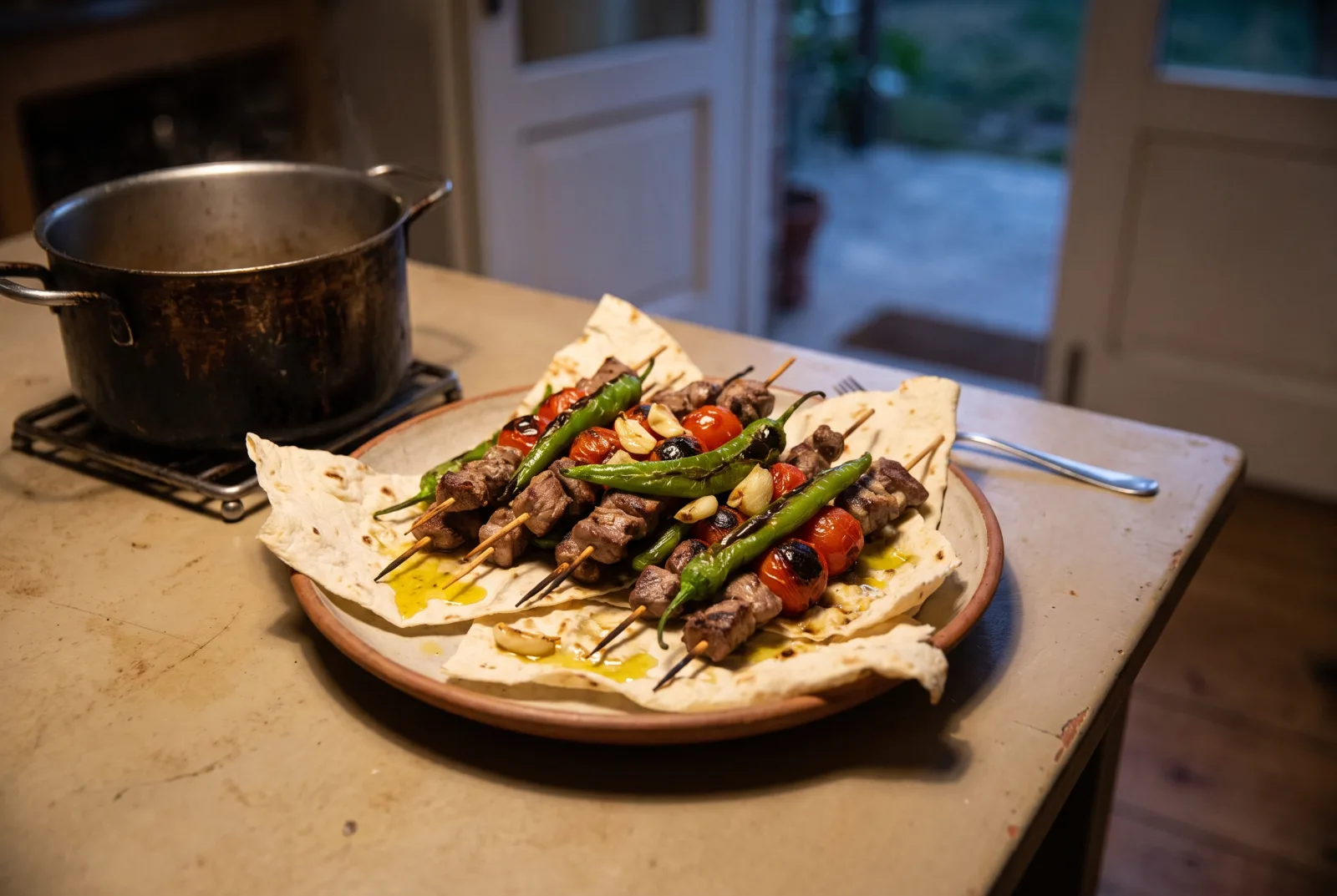 Çöp Şiş (Bursa-Style Lamb Skewers) | Small-Cube Lamb Kebab