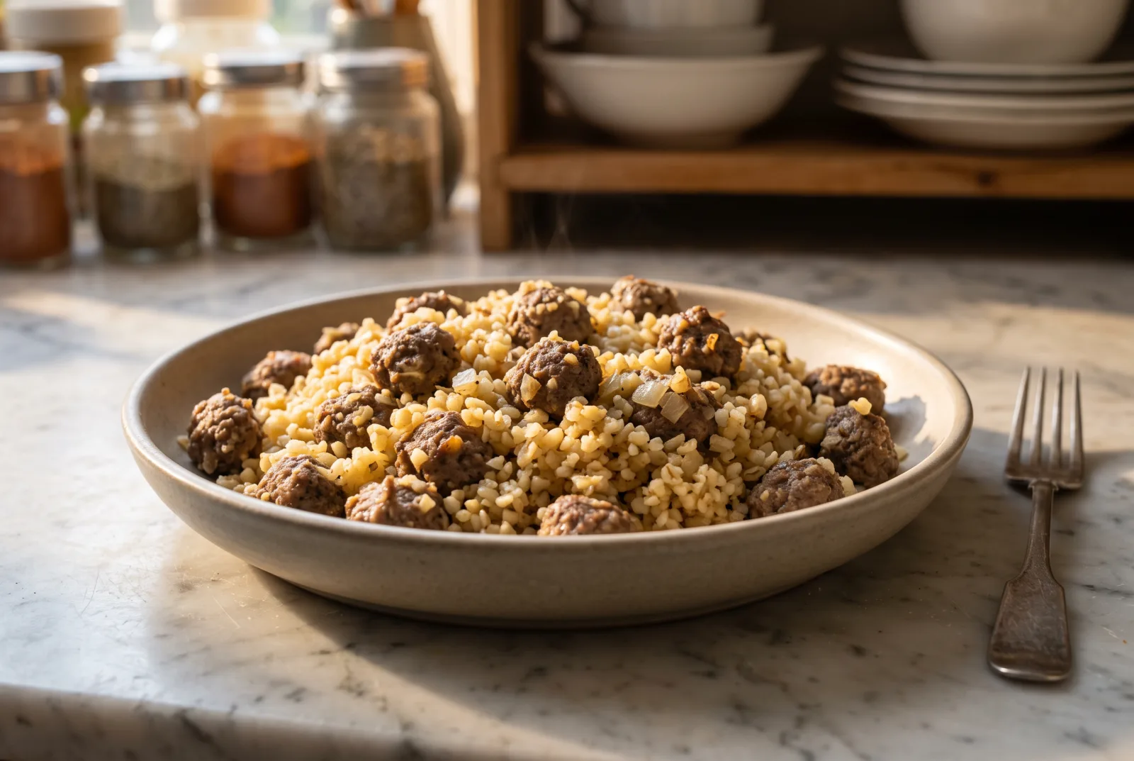 Piticim Meatballs | Small Bafra-Style Meatballs