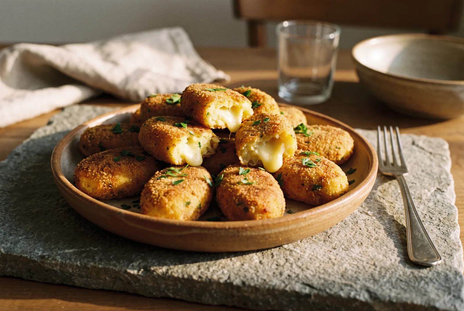 Potato Patties | Crispy Fried Vegetarian Patties