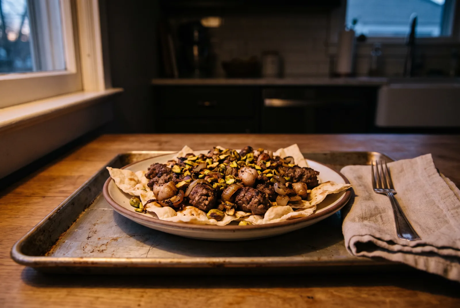 Pistachio Kebab | Gaziantep-Style Beef Kebab