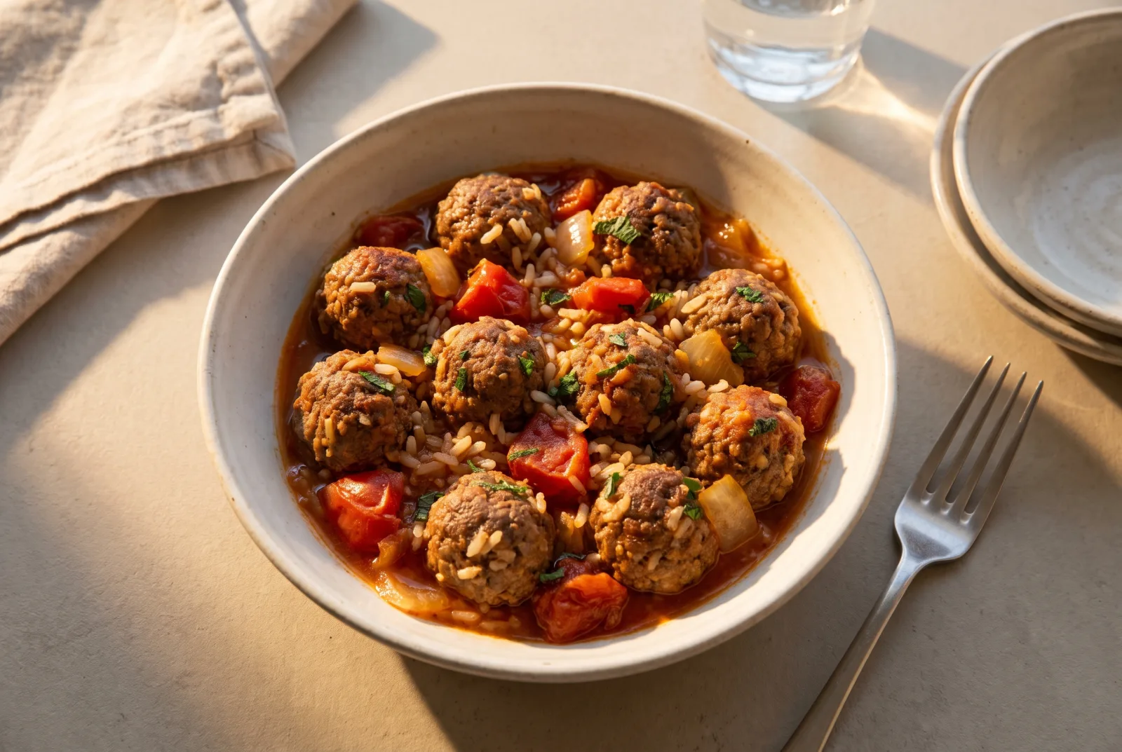 Albóndigas — Mexican Meatballs in Tomato Sauce