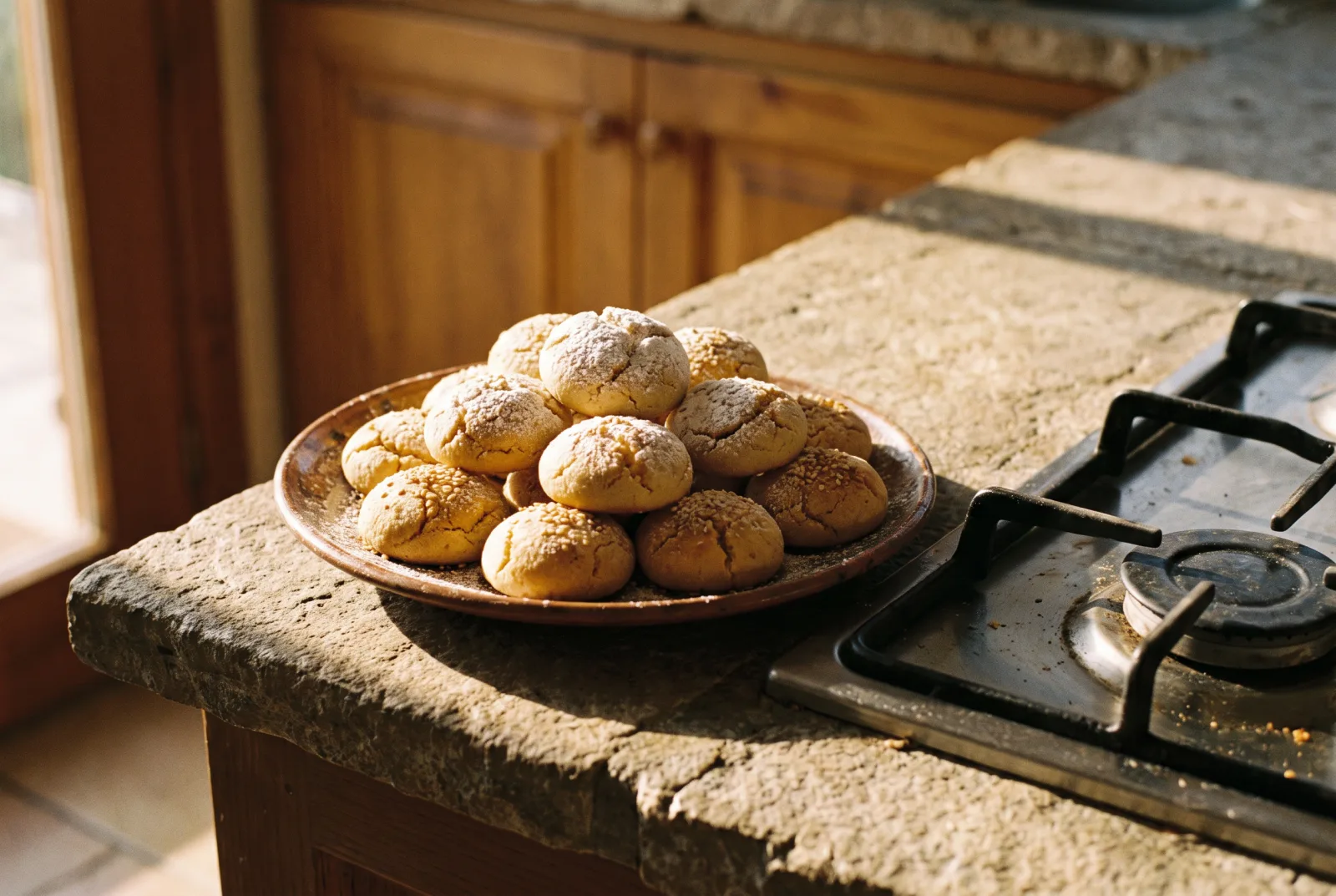 Olive Oil Cookies | Light Vegan Treat