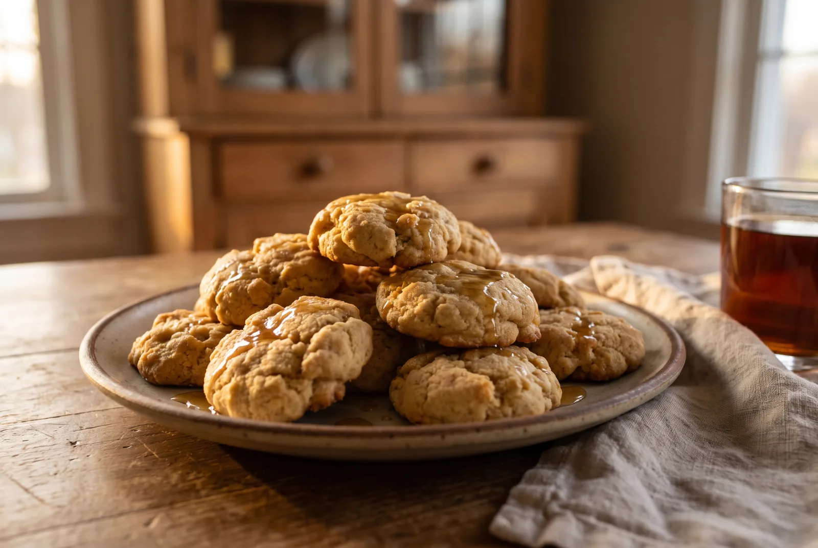 Honey Cookies — Soft Breakfast Cookies