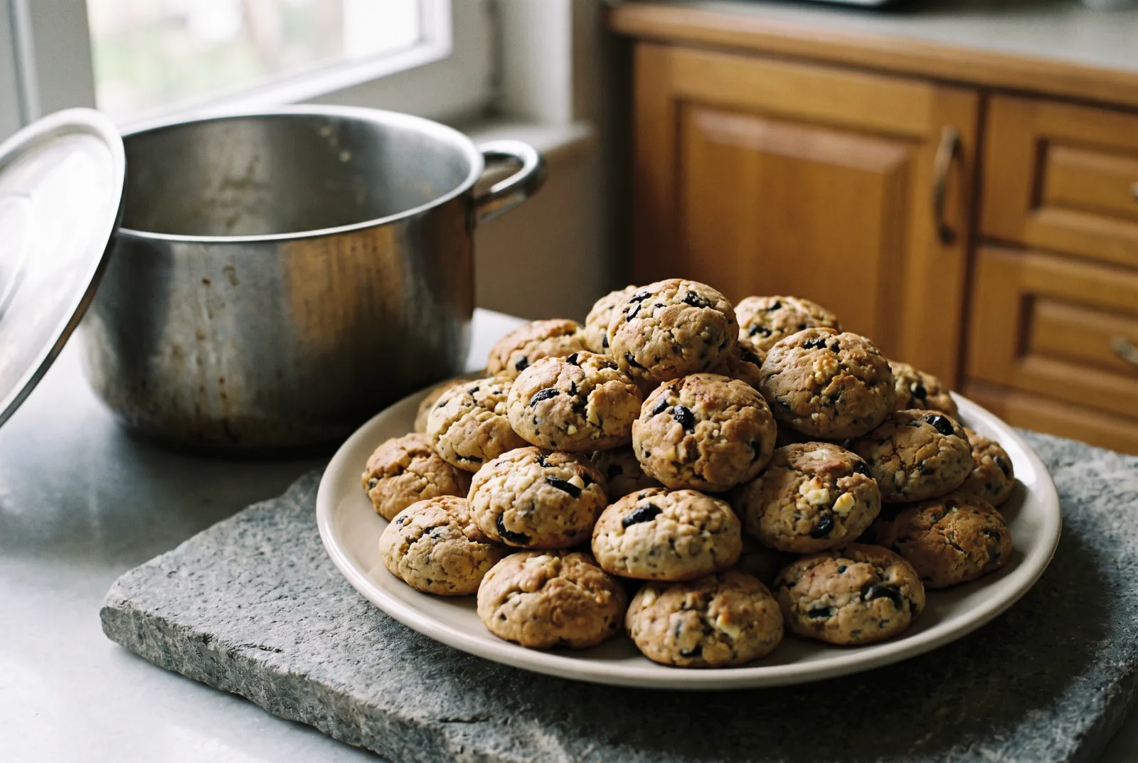 Savory Olive and Cheese Cookies