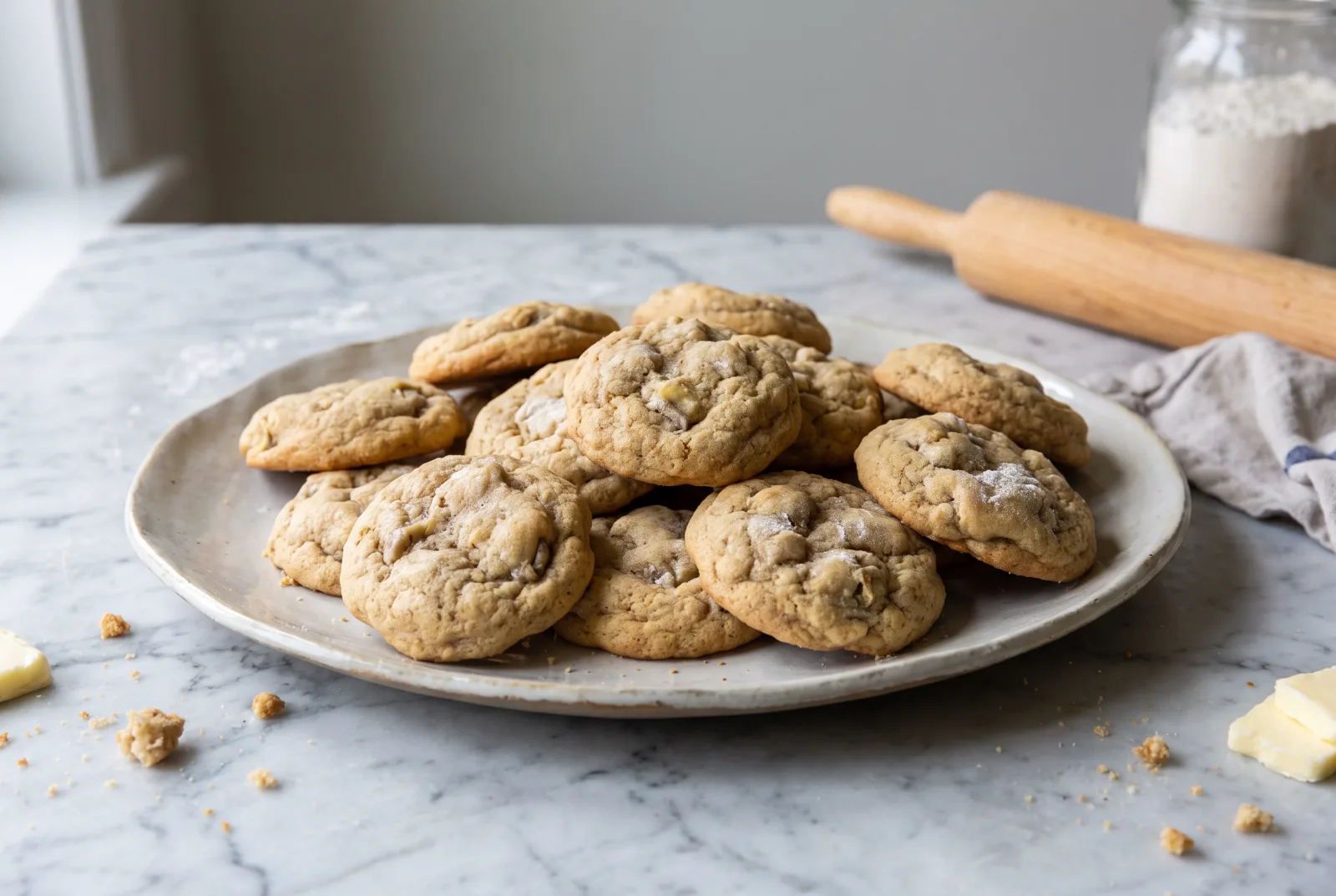 Soft Banana Cookies