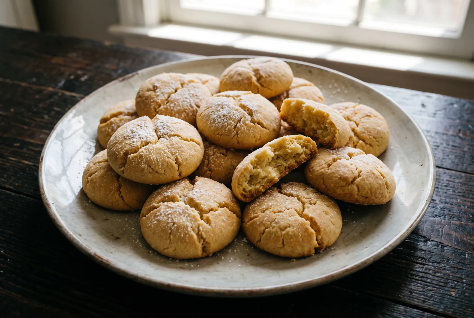 Kaymak-Filled Cookies | Turkish Clotted Cream Cookies