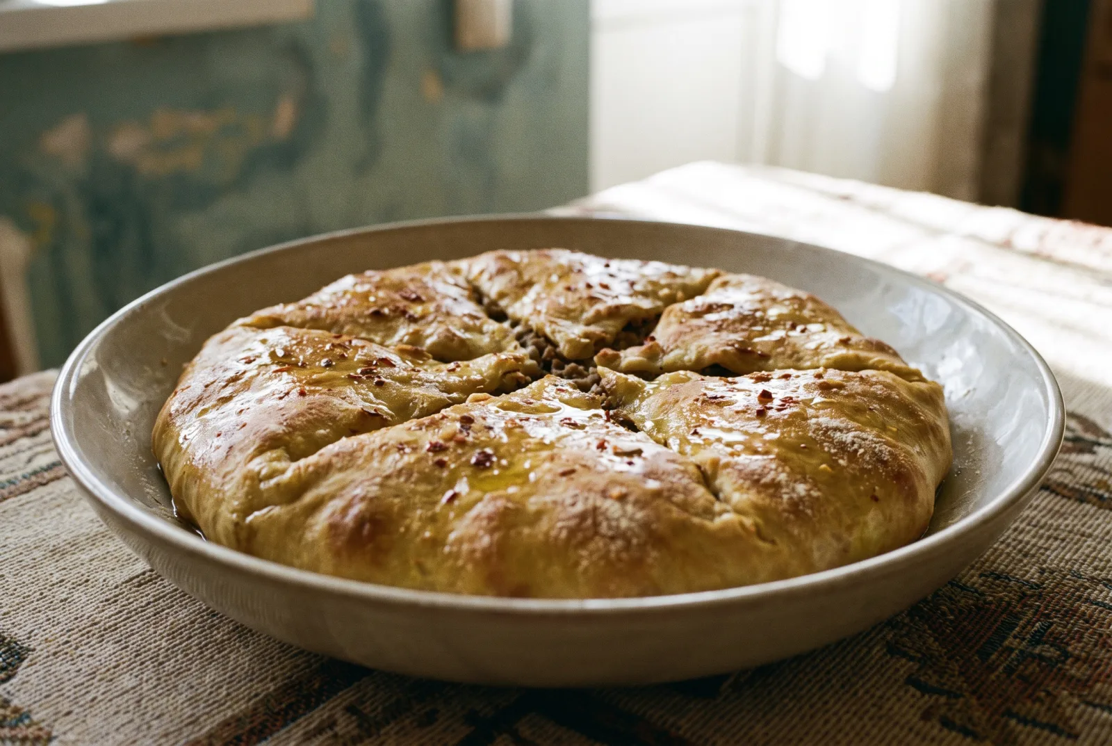 Kubdari | Georgian Beef-Stuffed Bread