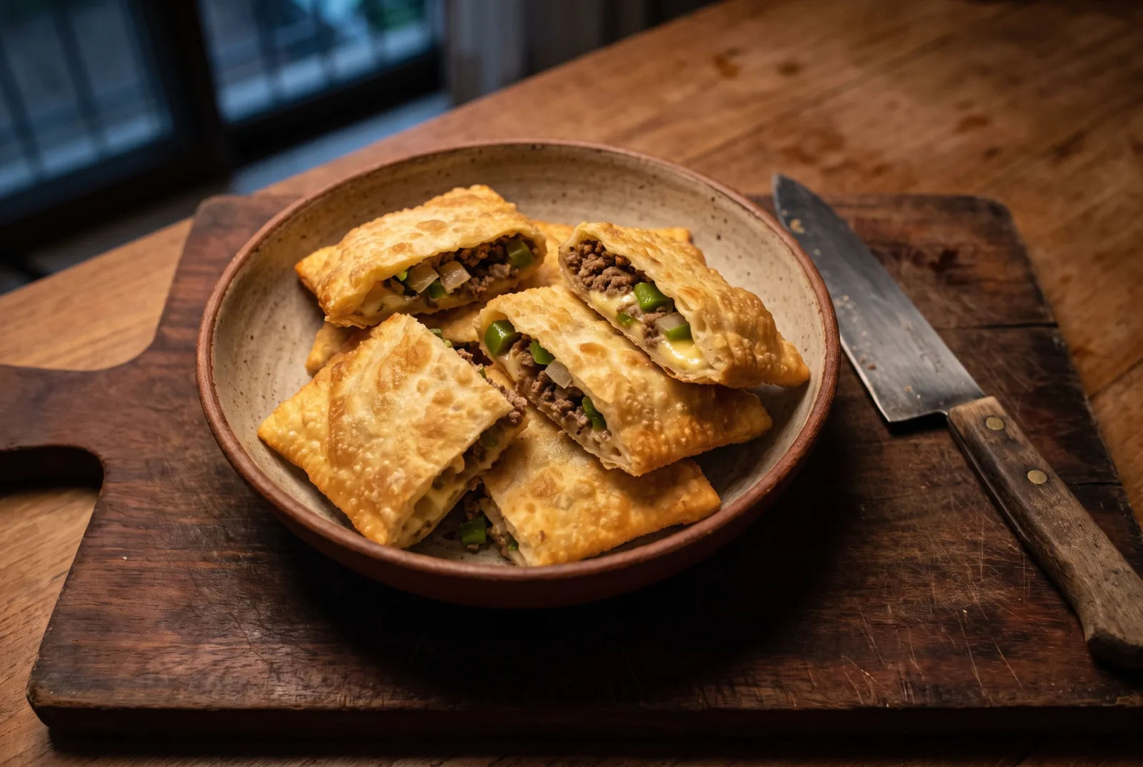 Pastel | Brazilian Fried Pastry with Ground Beef