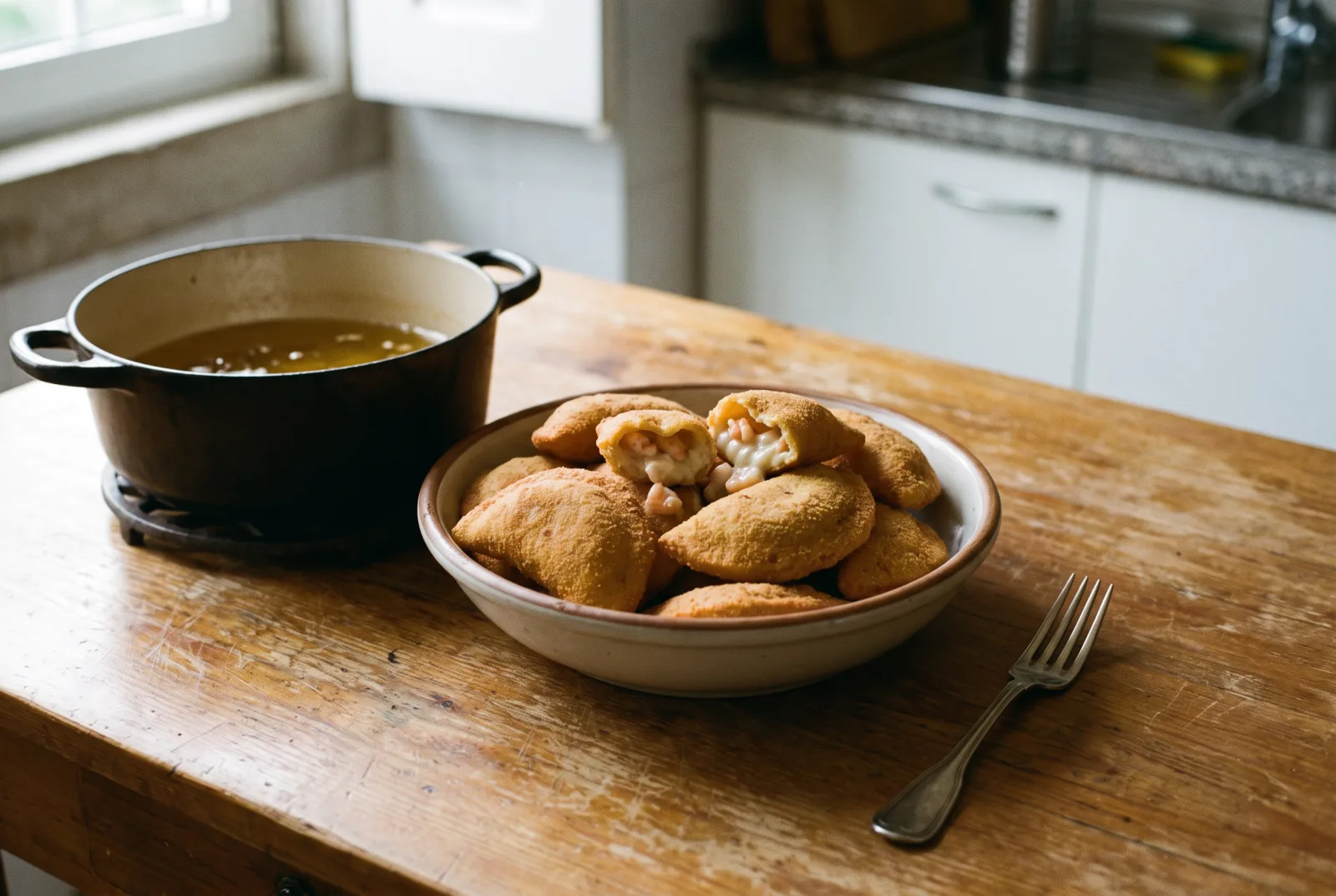 Rissóis — Portuguese Shrimp-Filled Fried Pastries