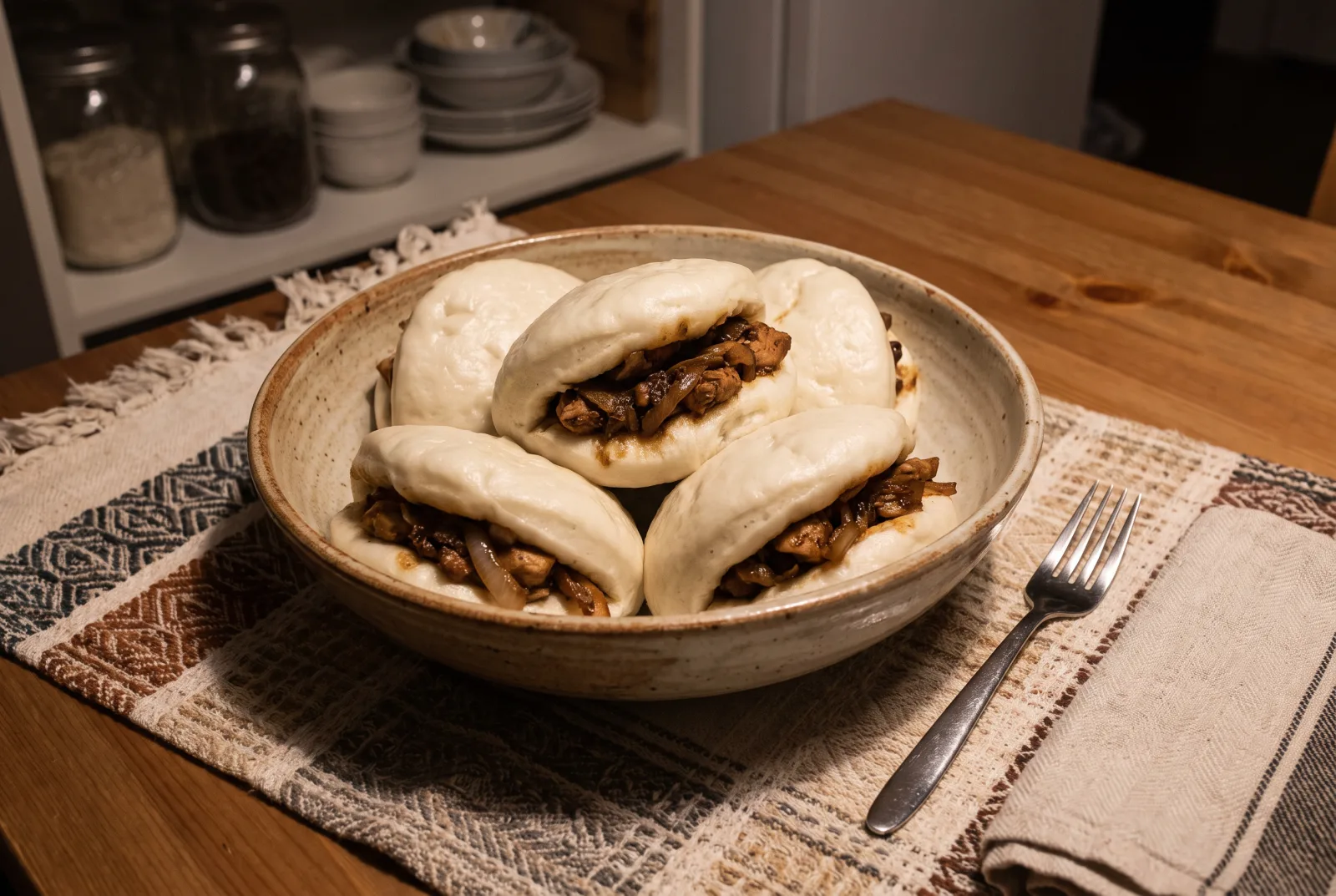 Siopao — Filipino Steamed Chicken Buns