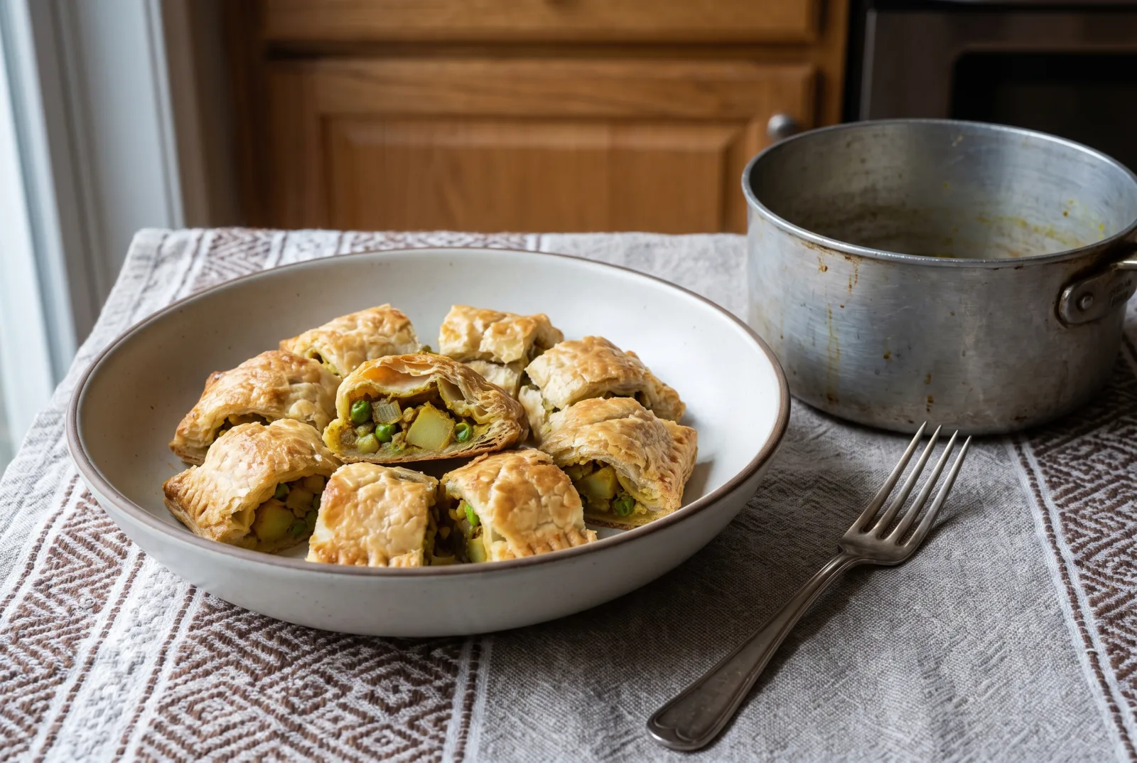 Malaysian Curry Puffs | Crispy Potato Curry Pastries