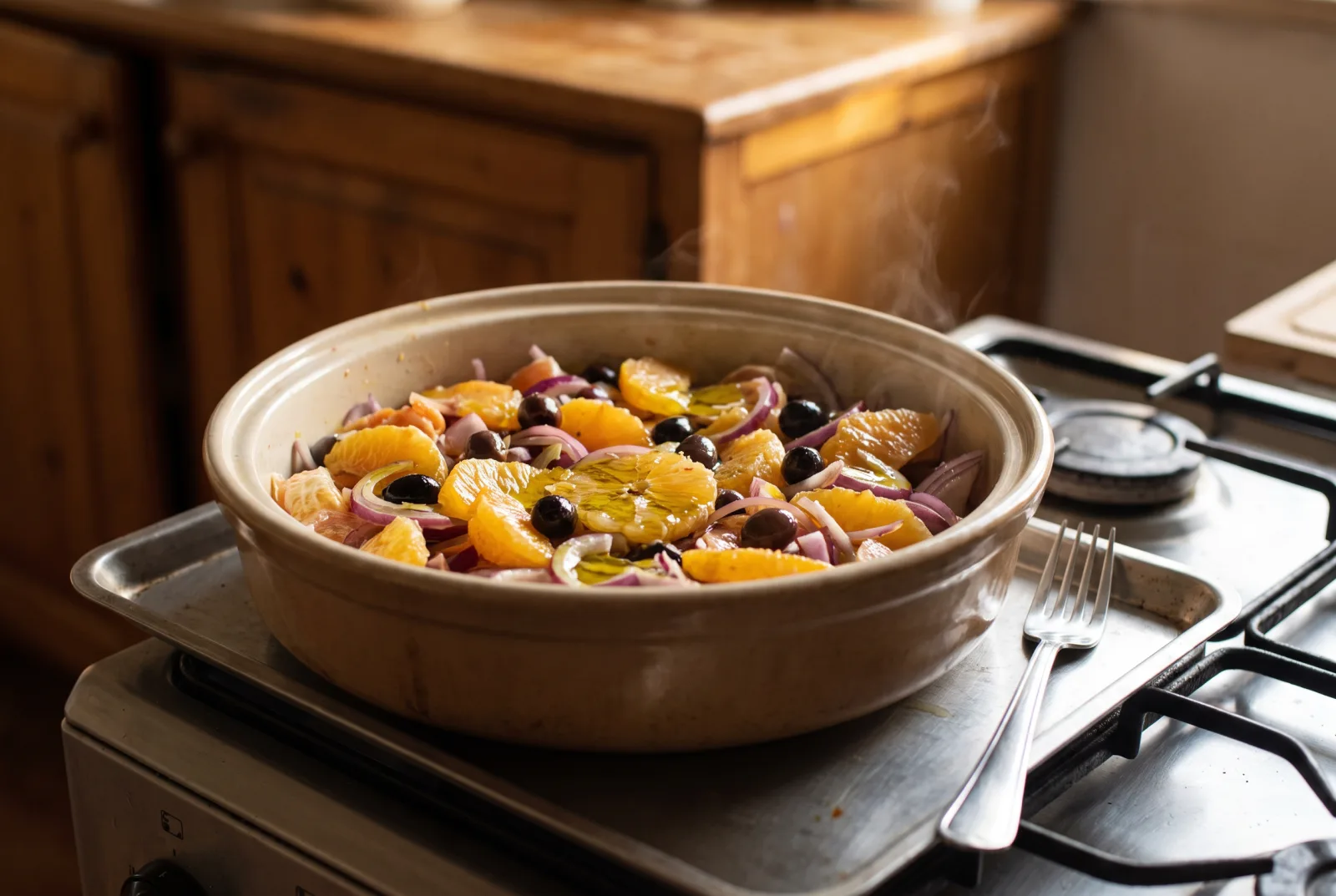 Orange Salad with Olive Oil and Cinnamon