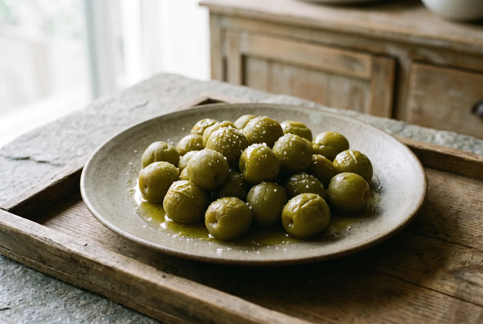 Green Plum Snack | Traditional Salted Green Plums