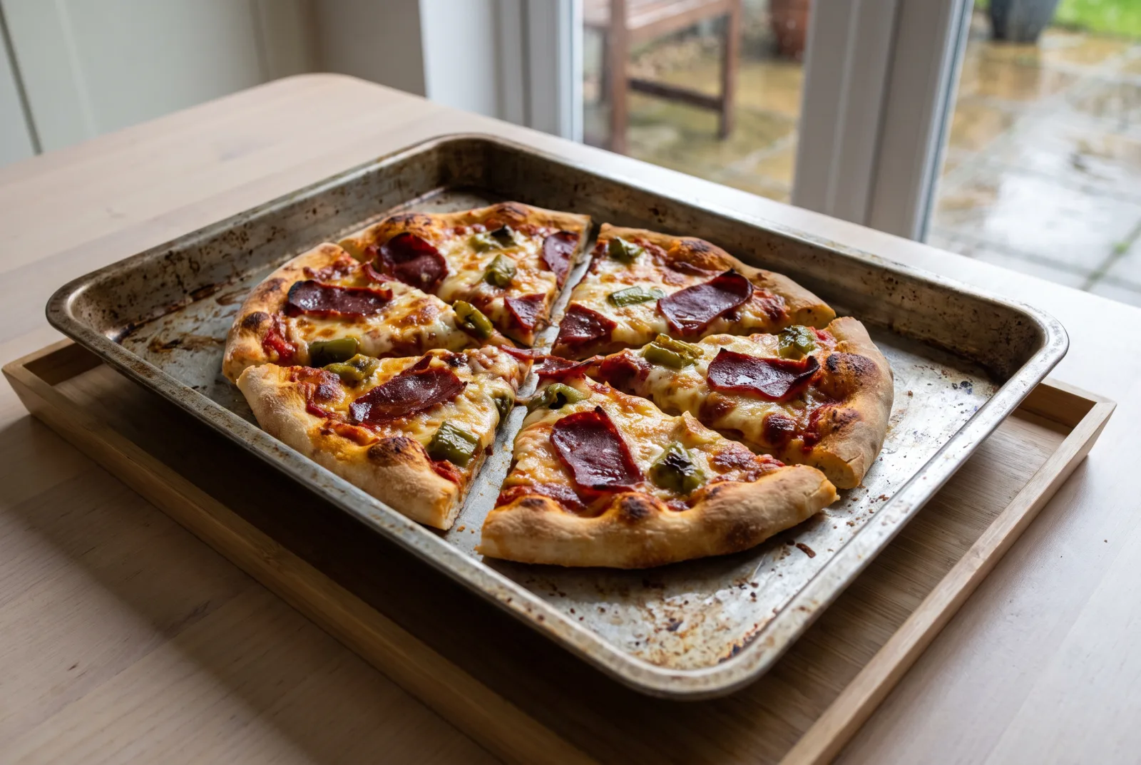 Pastirma Pizza — Turkish-Style Spiced Cured Beef Pizza