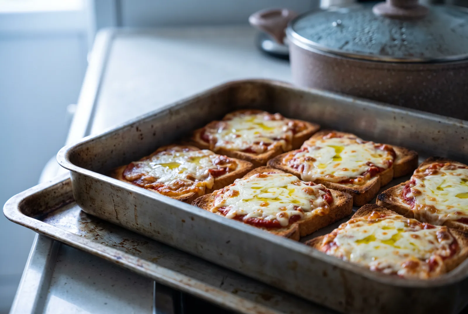 Ekmek Dilimi Pizza | Tost Ekmeğiyle Pratik Mini Pizza