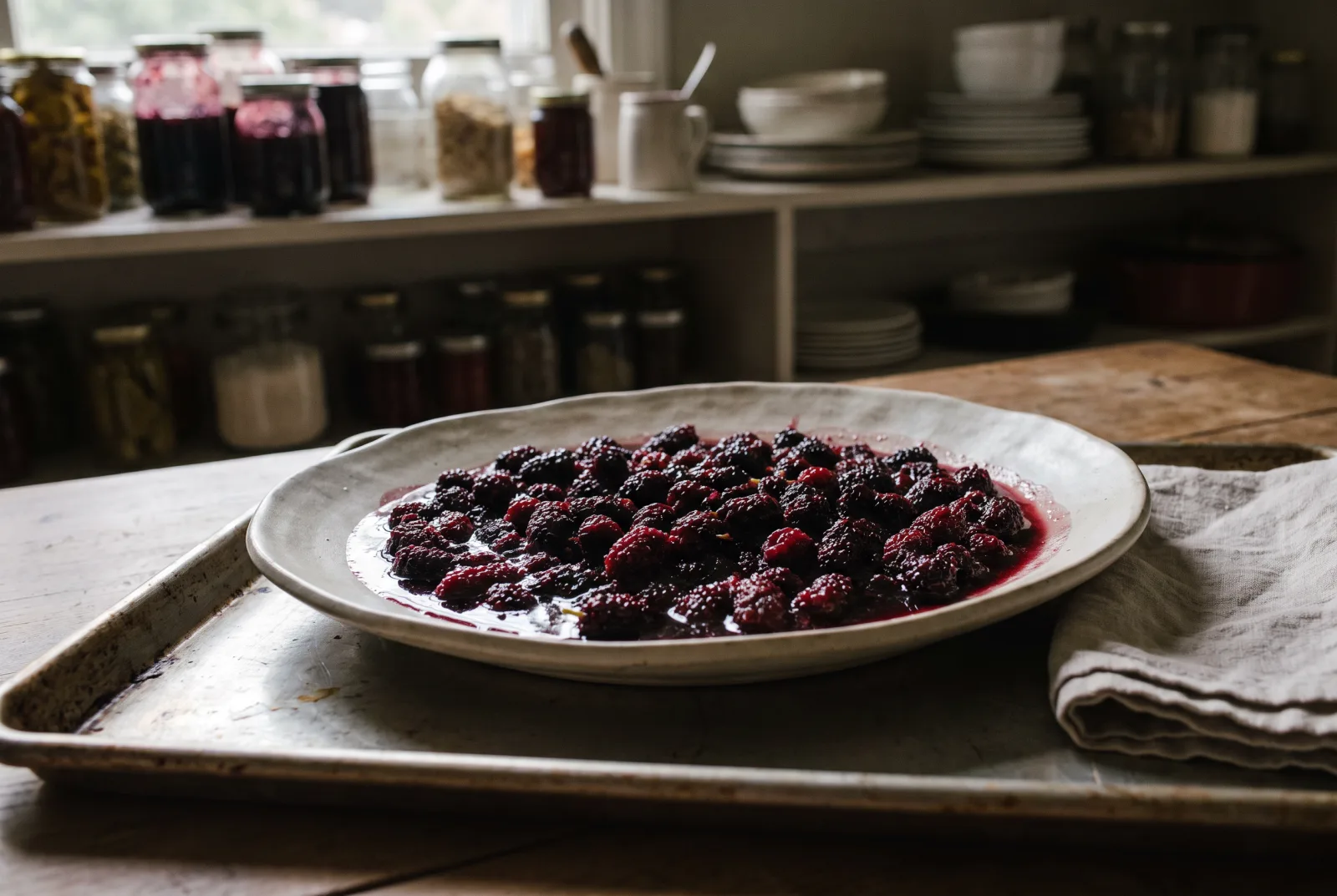 Mulberry Jam — Thick Homemade Preserve