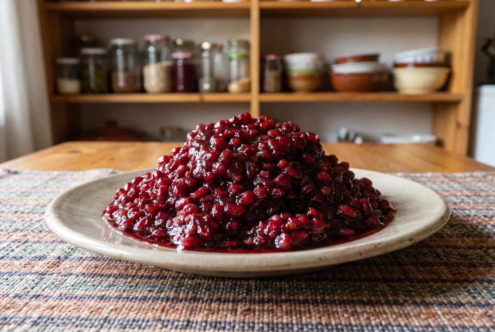 Pomegranate Preserves | Tart-Sweet Recipe with Whole Seeds