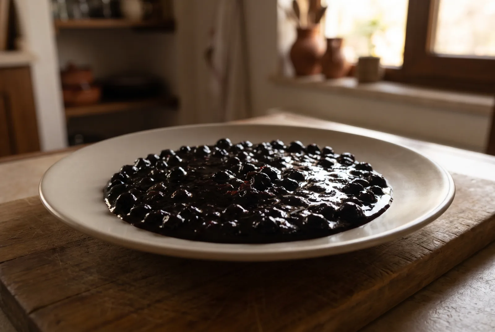 Blueberry Jam — Deep-Colored Homemade Preserve