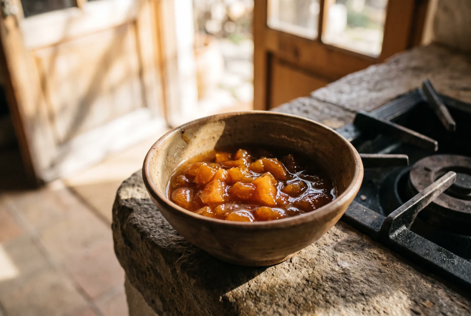 Persimmon Jam | A Soft-Set Winter Preserve
