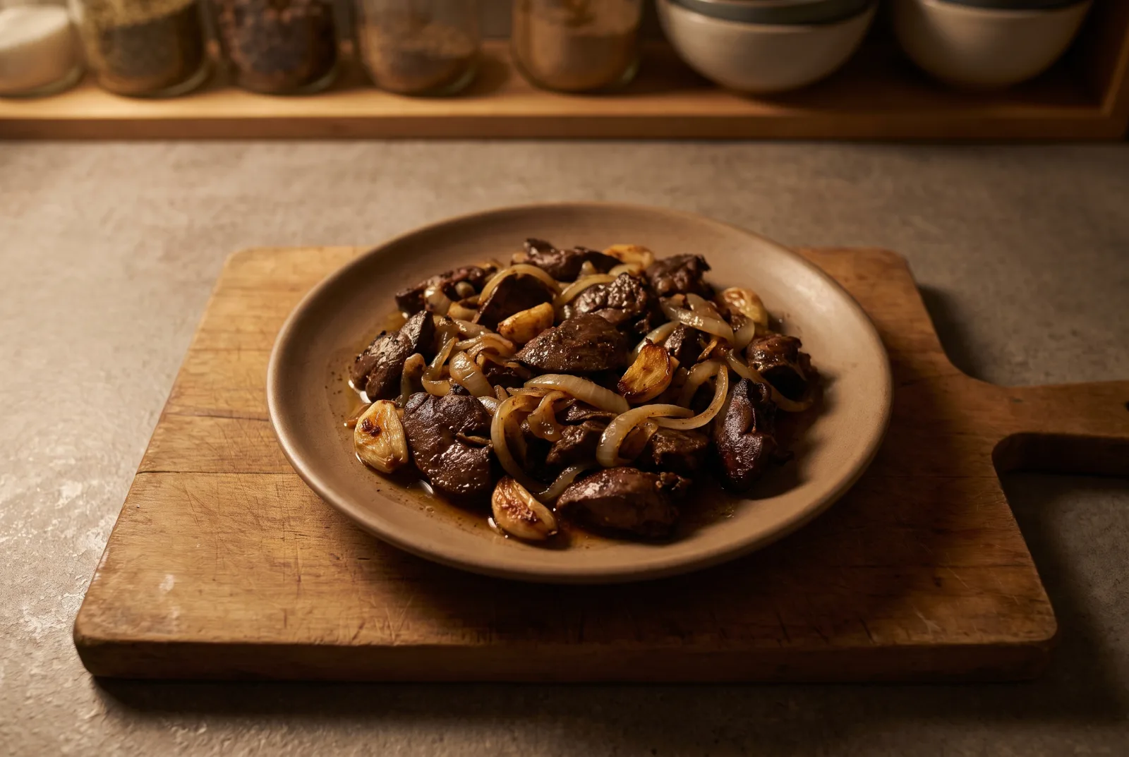 Cumin-Seared Lamb Spleen