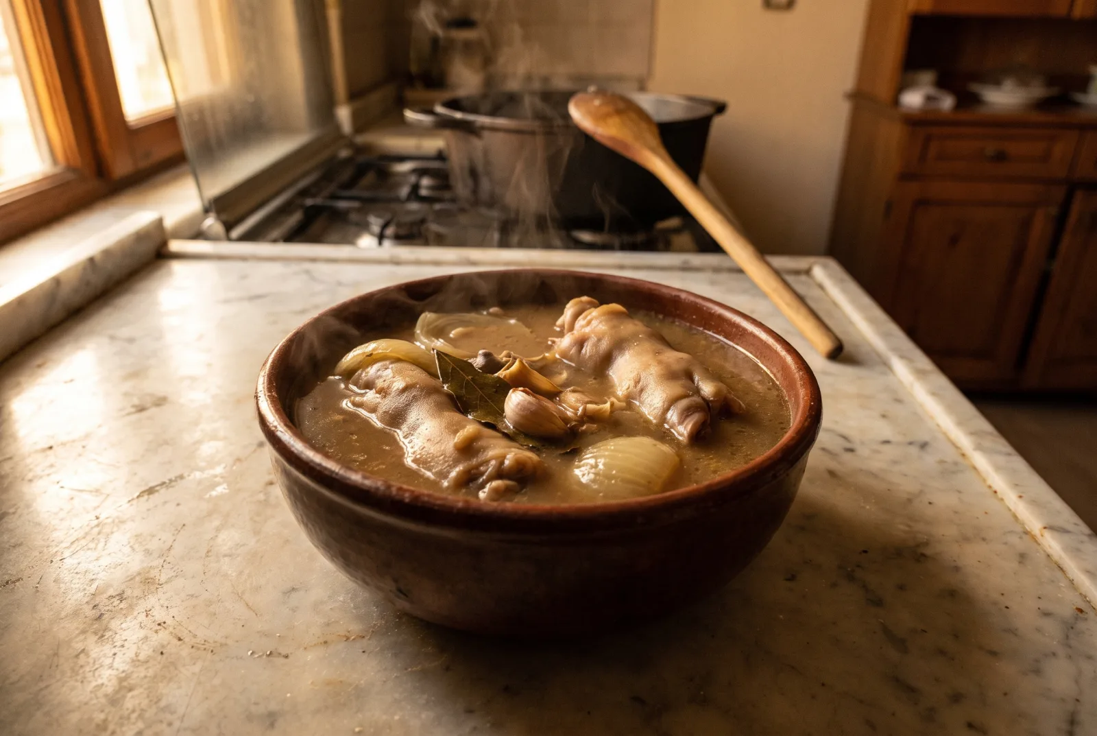 Lamb Trotter Soup | Garlic and Vinegar