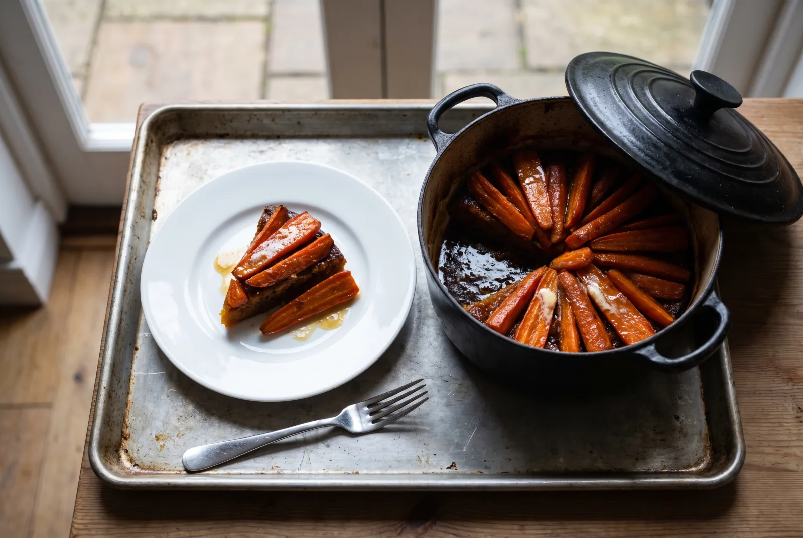 Oven-Roasted Honey Thyme Carrots