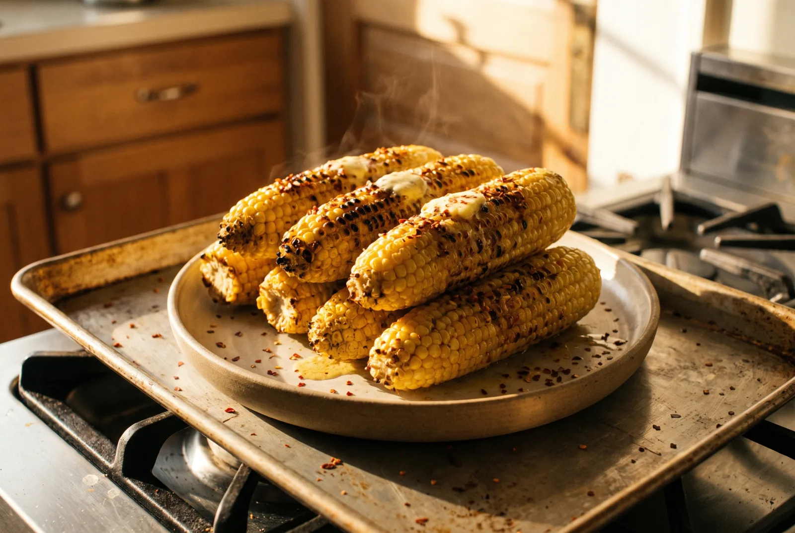 Grilled Corn | Spiced Butter