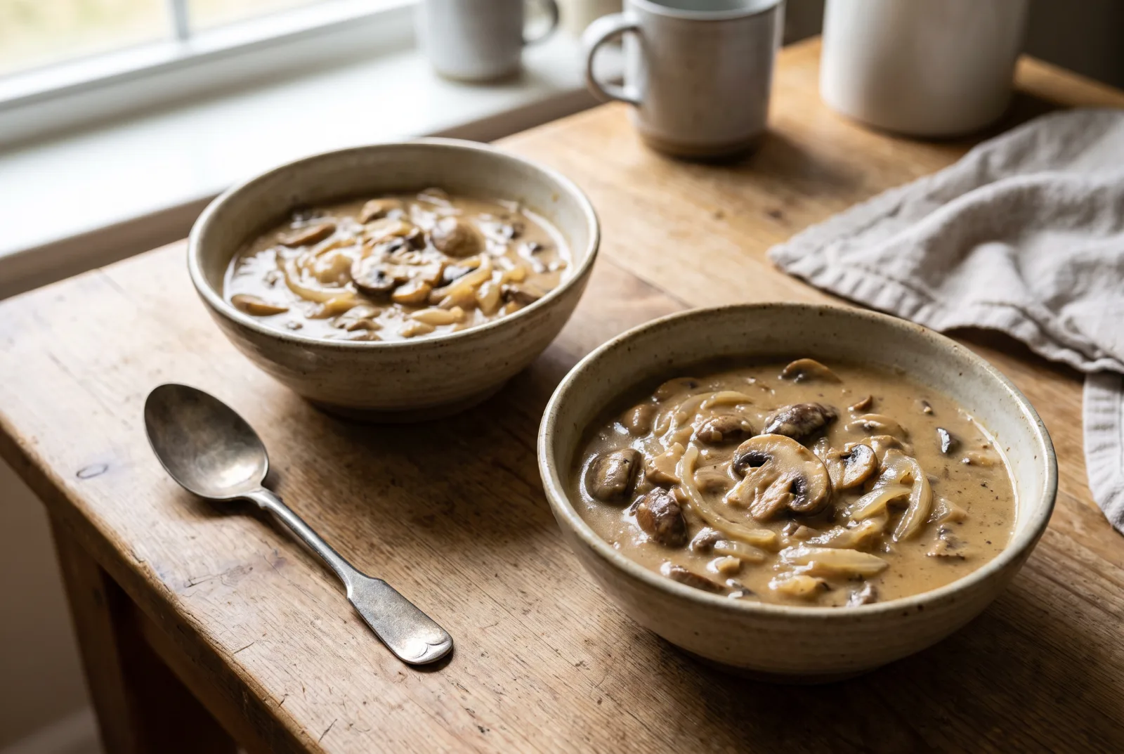 Creamy Mushroom Sauce | For Pasta and Grilled Meat