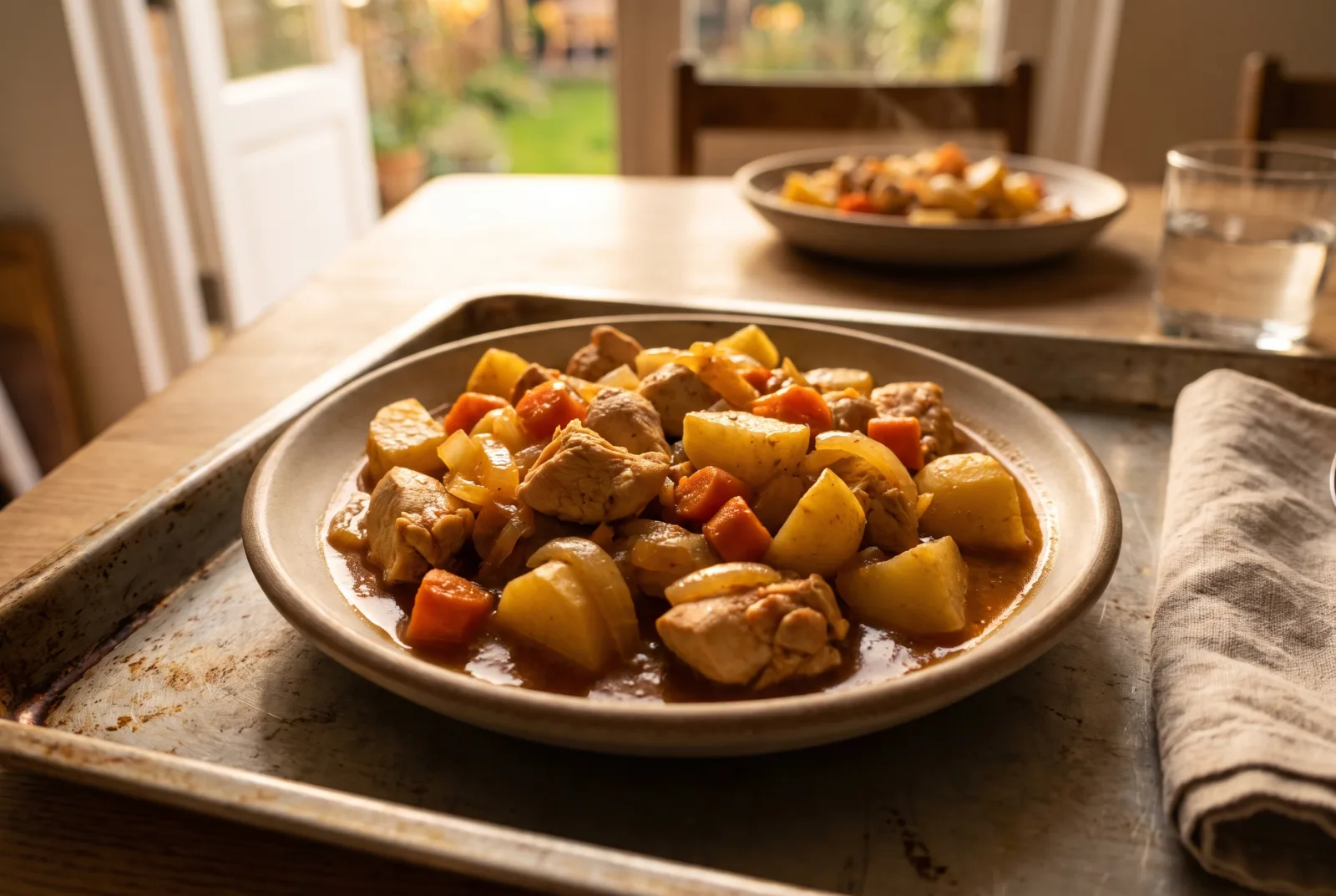 Pressure-Cooker Chicken Sauté | Quick-Cooked with Vegetables
