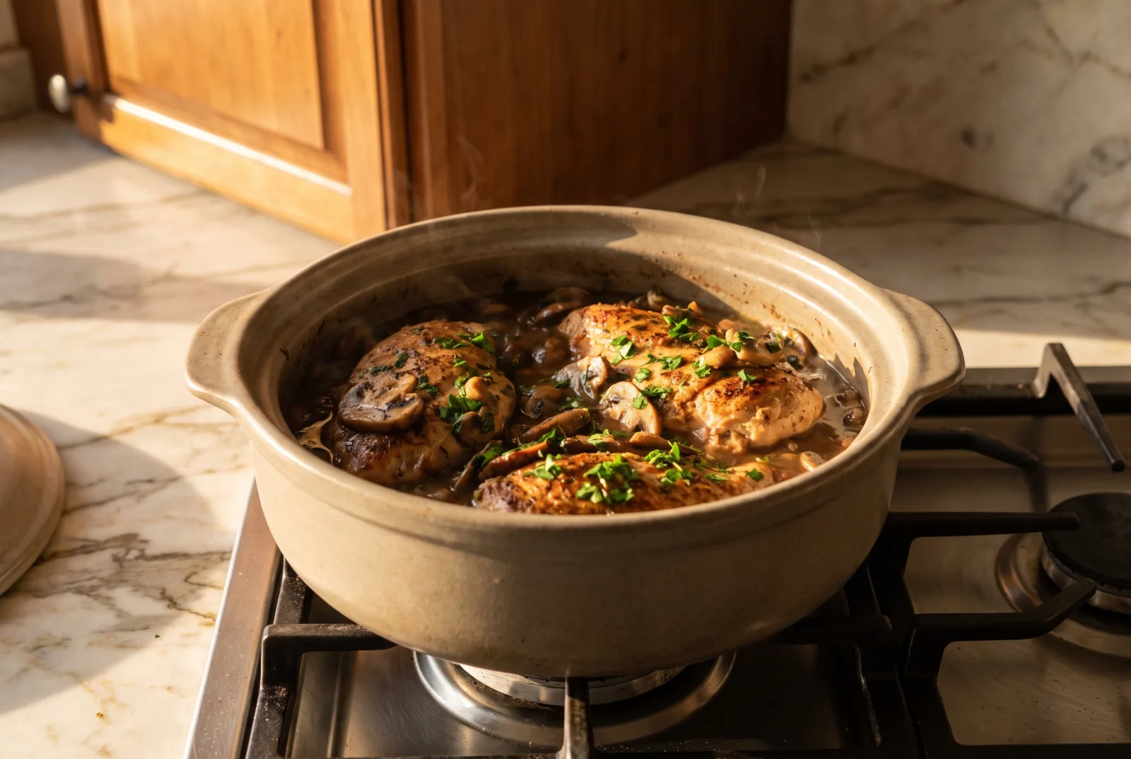 Chicken Marsala with Mushroom Pan Sauce
