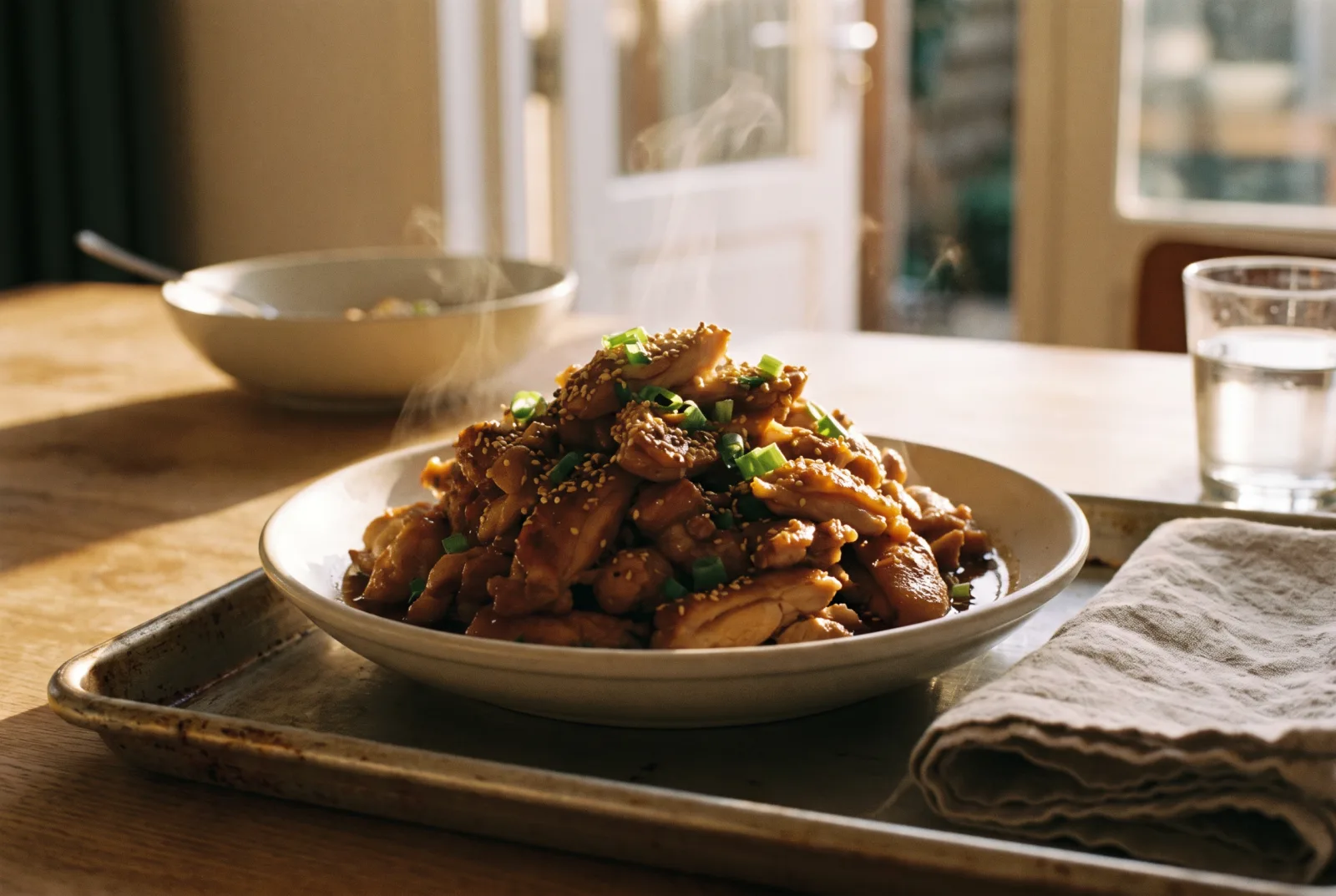 Chicken Bulgogi | Korean-Style Skillet Chicken in Sweet Soy Sauce