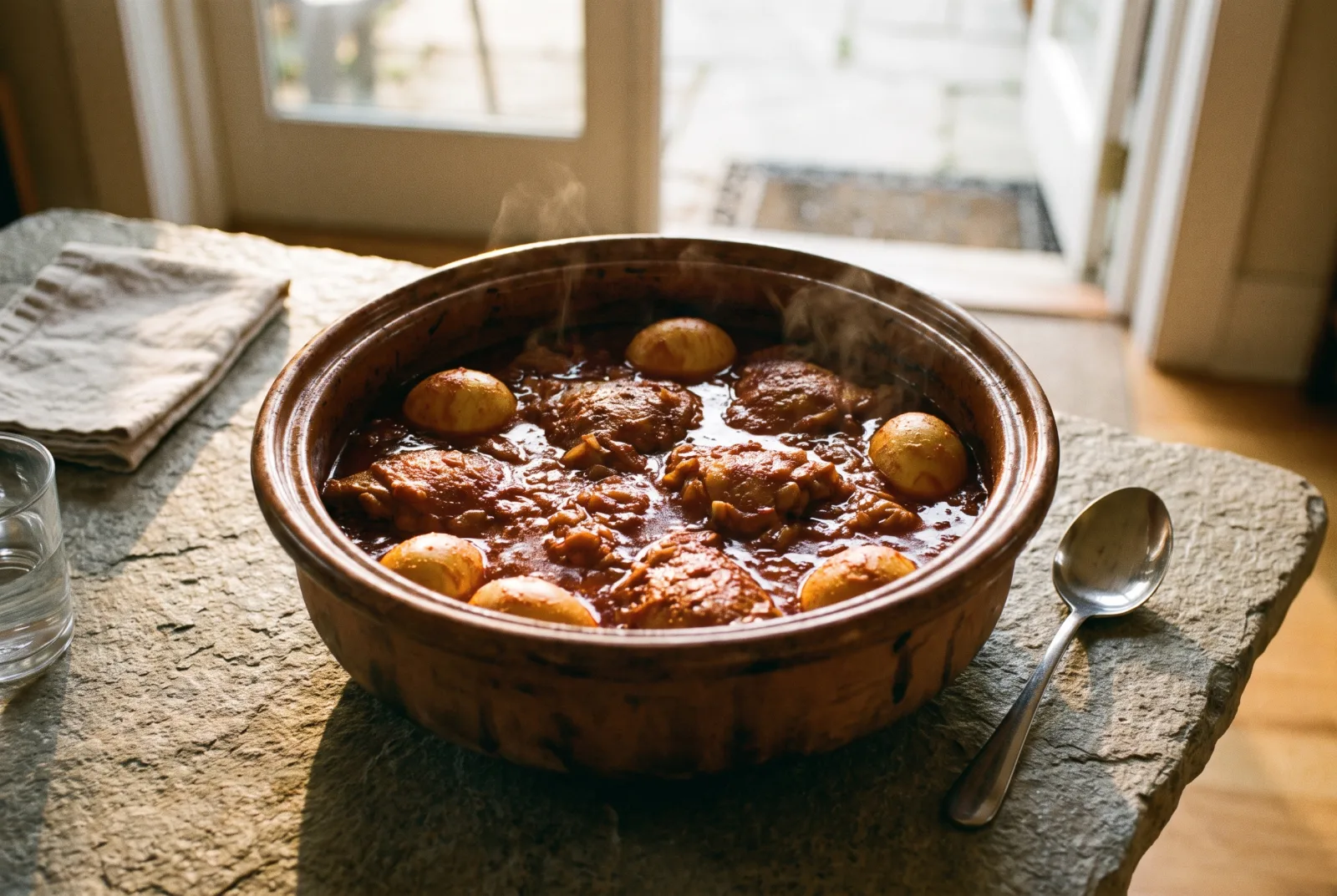 Ethiopian Chicken Doro Wat | Spicy Red Stew