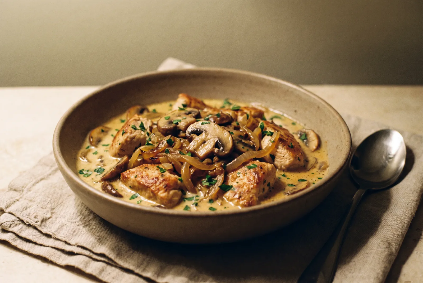 Turkey Stroganoff | Russian-Style Creamy Mushroom Skillet