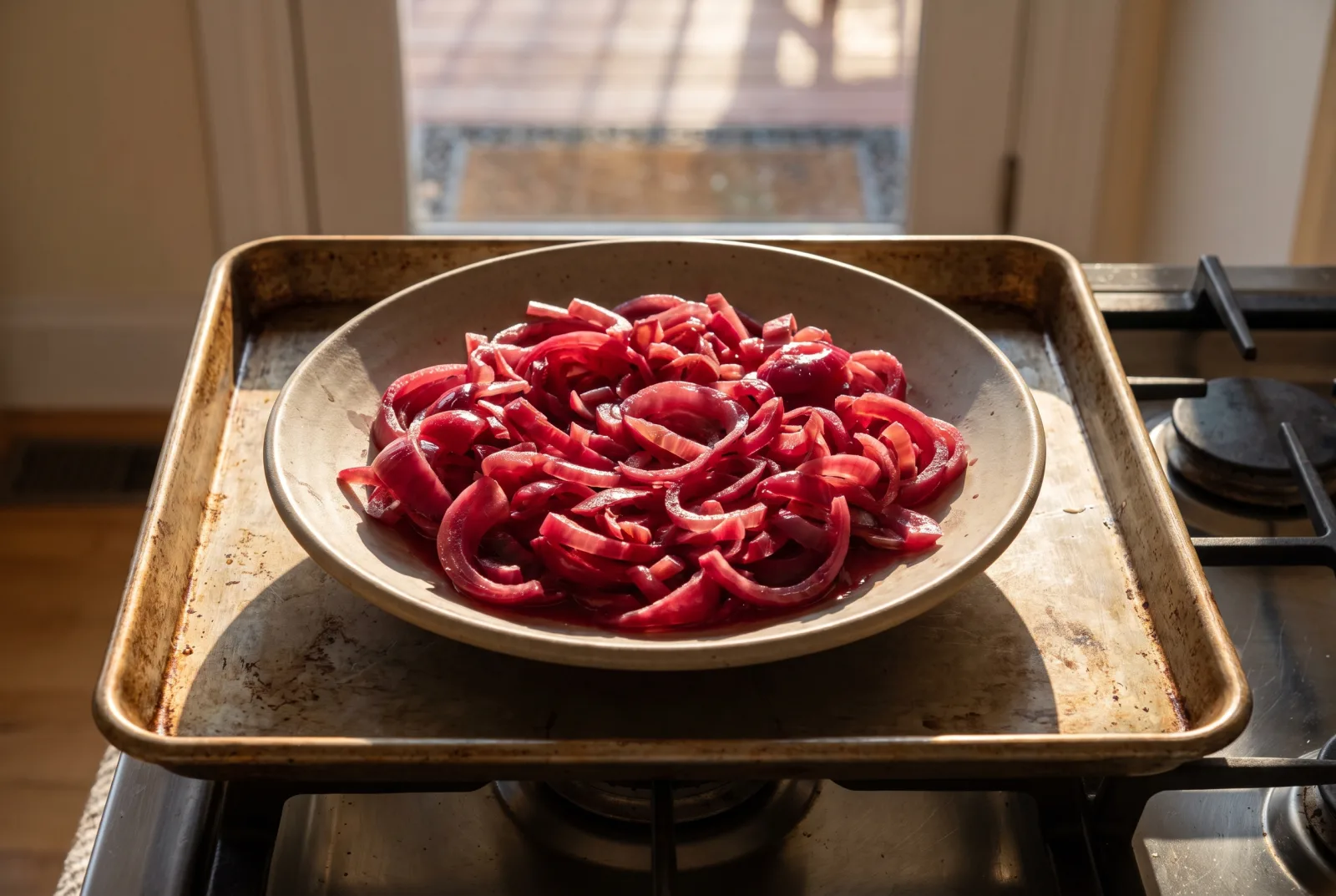 Pickled Red Onions | Homemade Vinegar Pickles