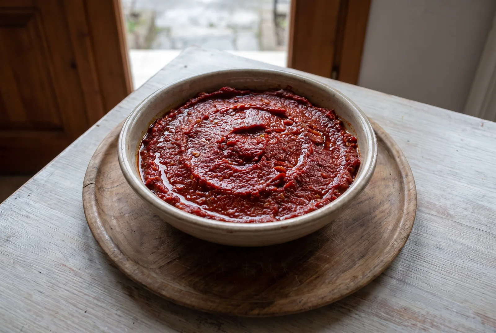 Hot Pepper Paste | Homemade Winter Preserve