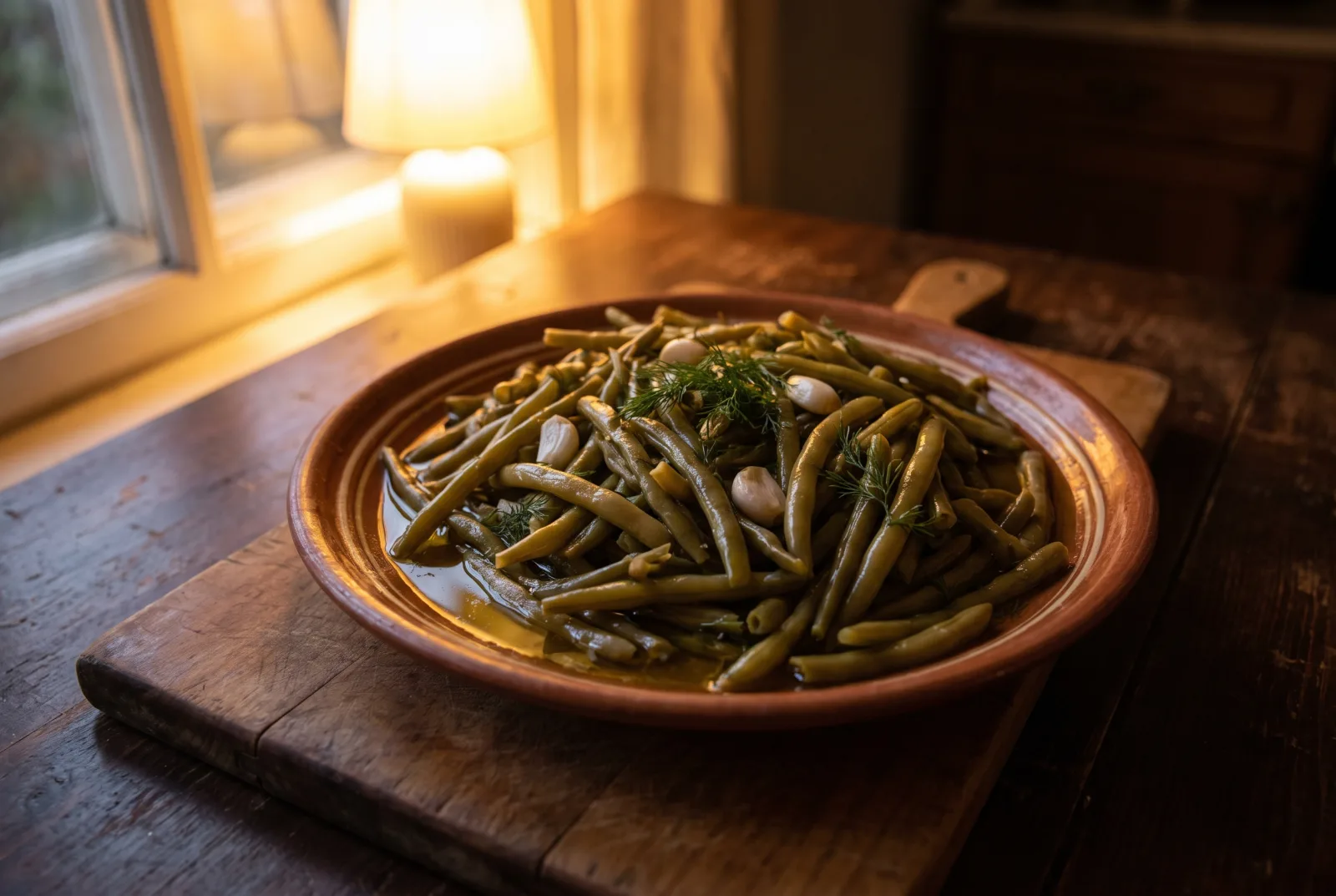 Pickled Green Beans | Vinegar Pickles for Winter