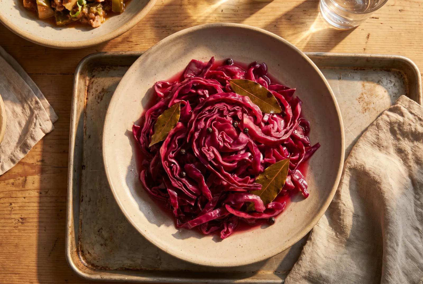 Naturally Fermented Red Cabbage | No-Vinegar Pickle