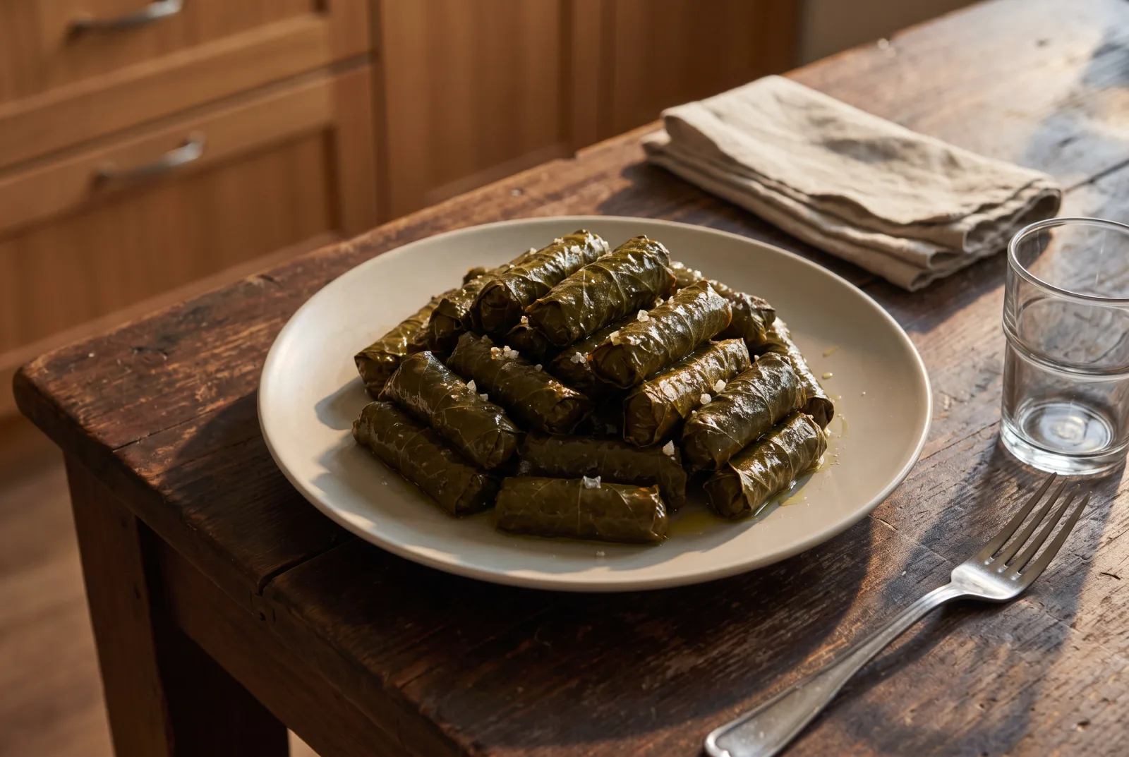 Preserved Grape Leaves in Brine — A Winter Pantry Staple