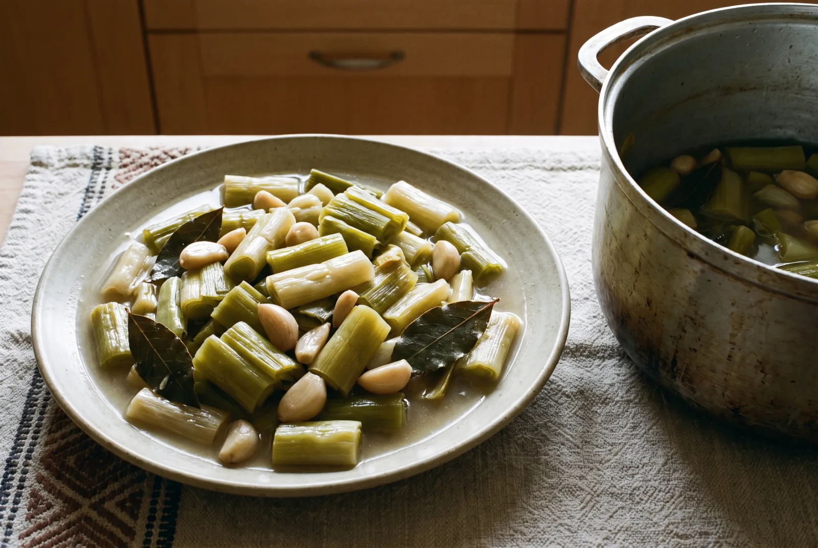 Pickled Leeks | A Vinegar-Brined Winter Pickle