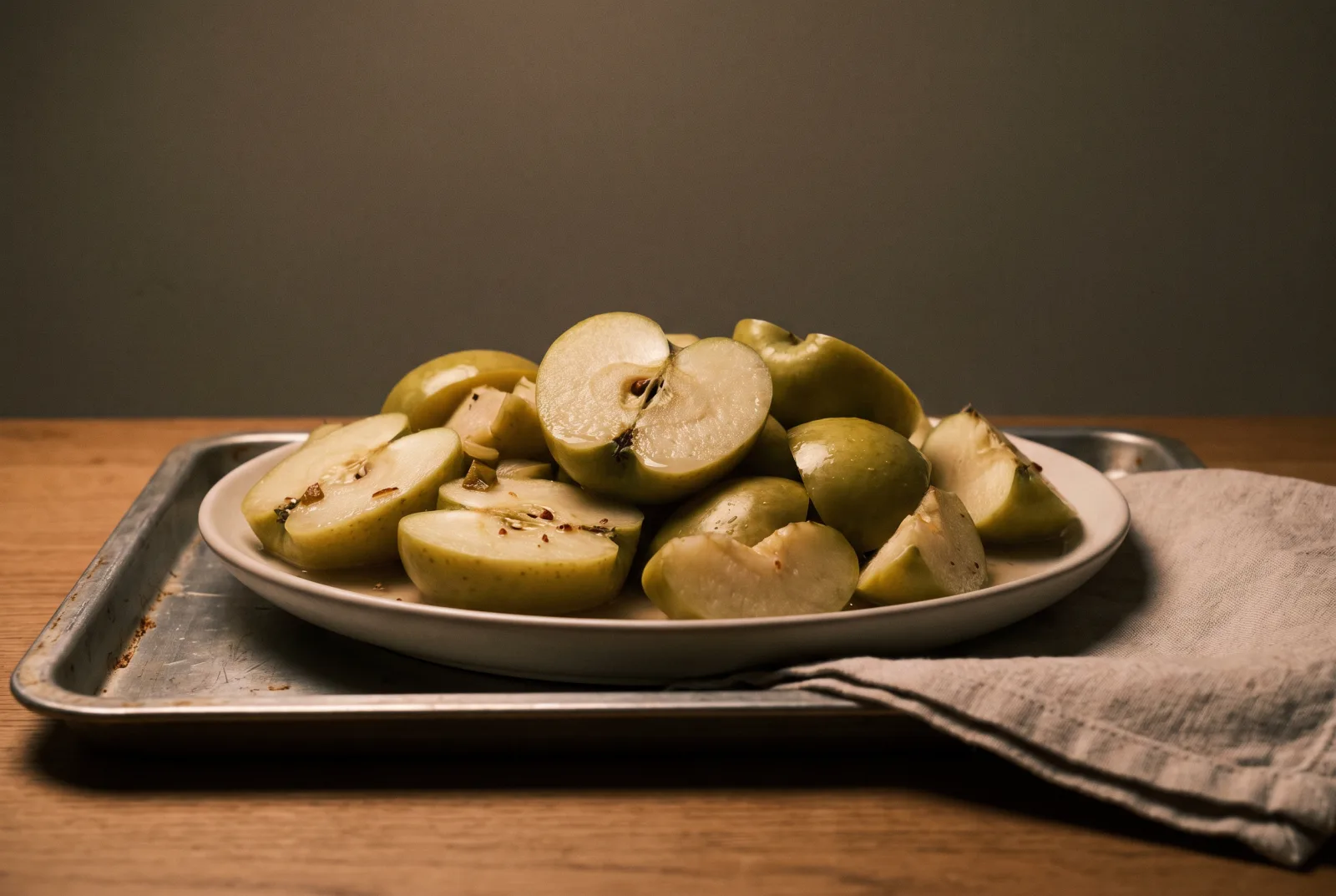 Apple Pickles | Tangy Slices in Vinegar Brine