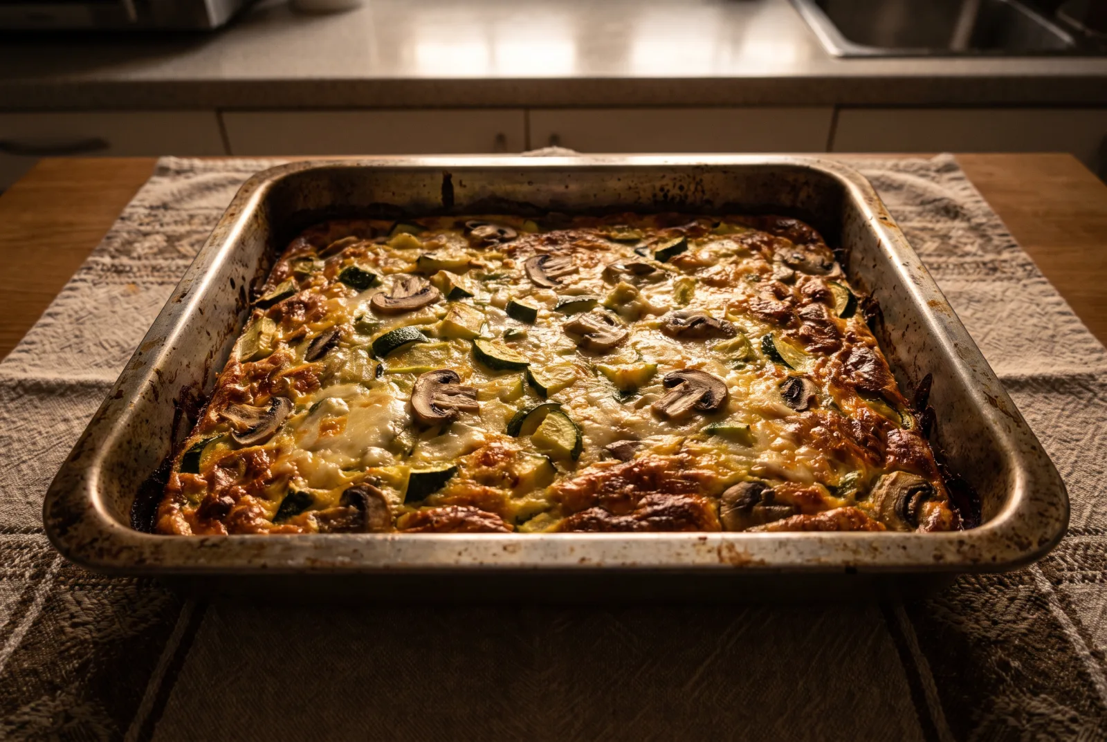 Italian Frittata | Baked Vegetable and Egg Dish