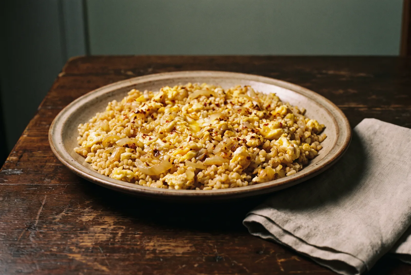 Bulgur and Egg Skillet | Easy Breakfast Recipe